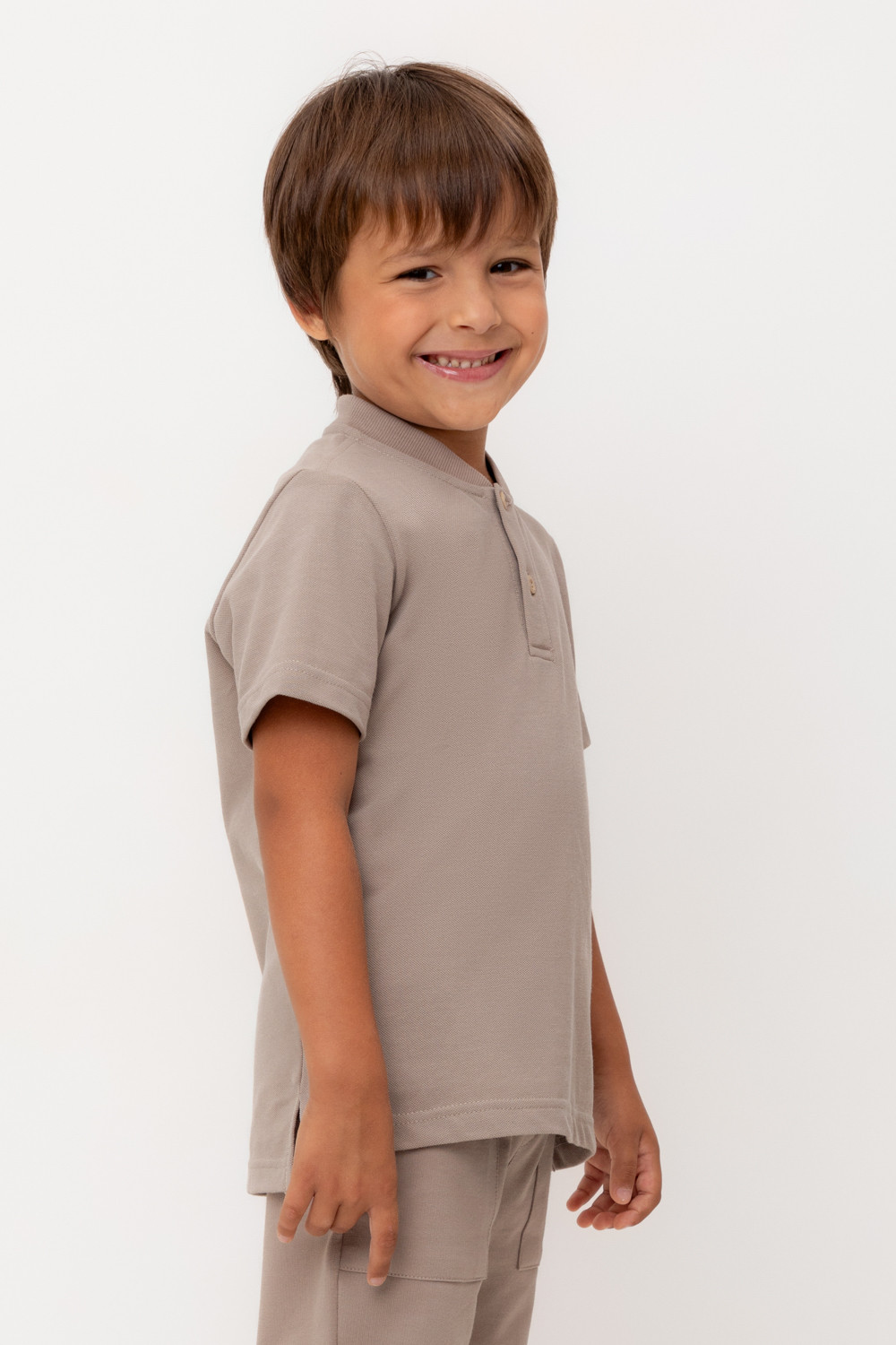 Футболка для мальчика, артикул: КР 302584, цвет: коричневый, фото 4