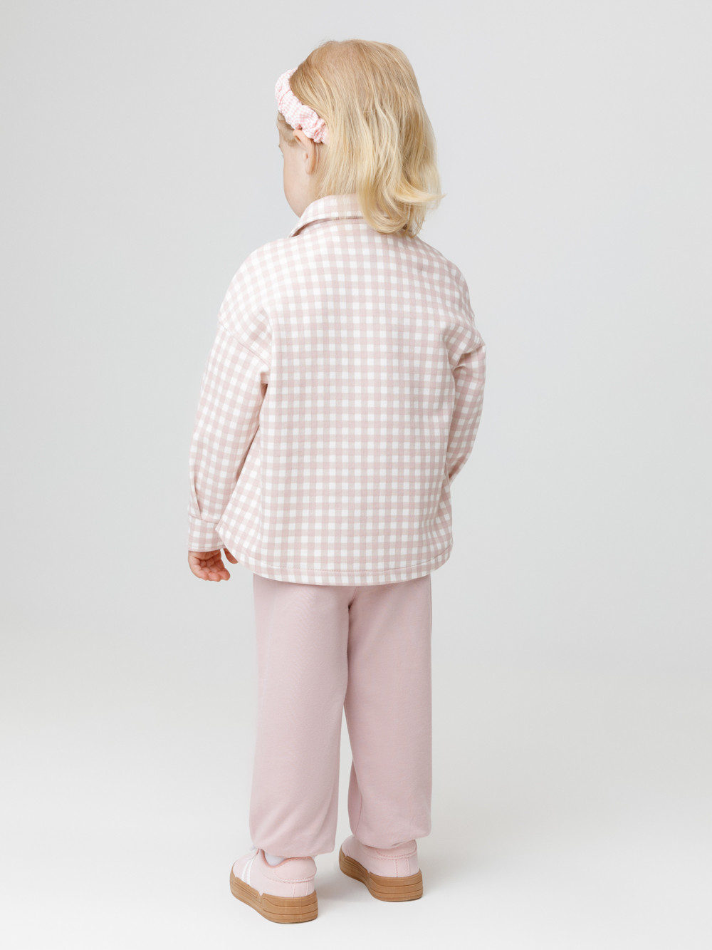 Брюки для девочки, артикул: КР 400815, цвет: розовый, фото 4