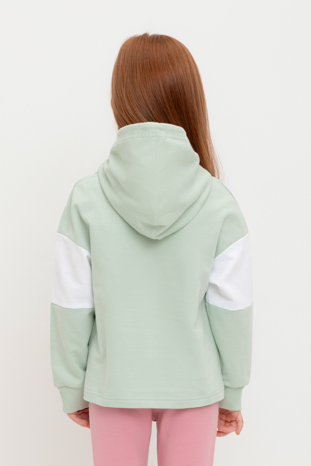 Джемпер для девочки, артикул: К 301691, цвет: голубой, фото 4