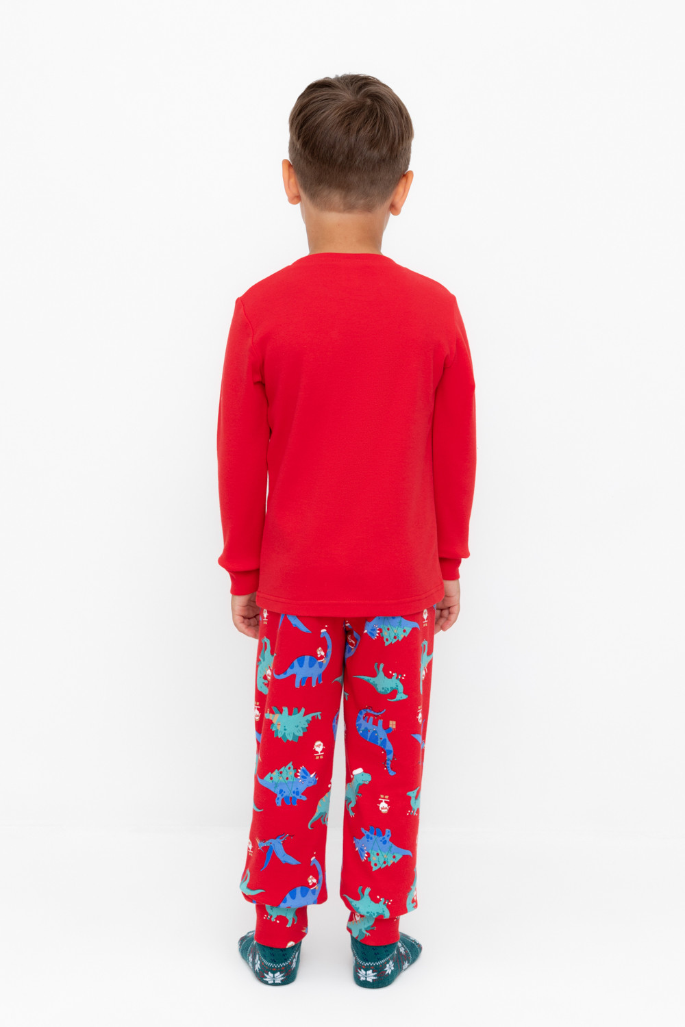 Пижама для мальчика, артикул: К 1541, цвет: красный, фото 4