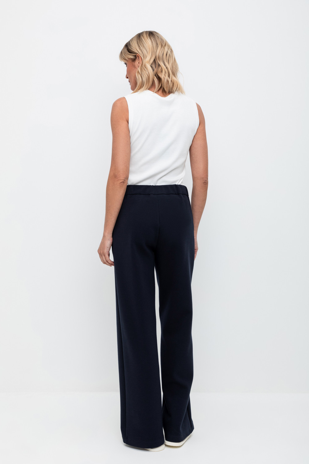 Брюки женские для мам, артикул: ЕВТ 4074, цвет: синий, фото 4