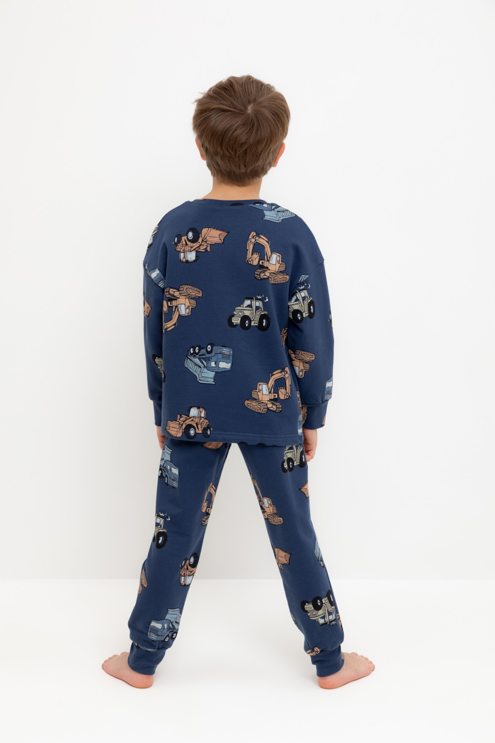 Пижама для мальчика, артикул: К 1587, цвет: синий, фото 4