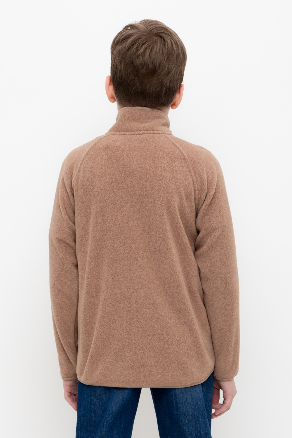 Куртка для мальчика, артикул: ФЛ 34011/29 ГР, цвет: бежевый, фото 4