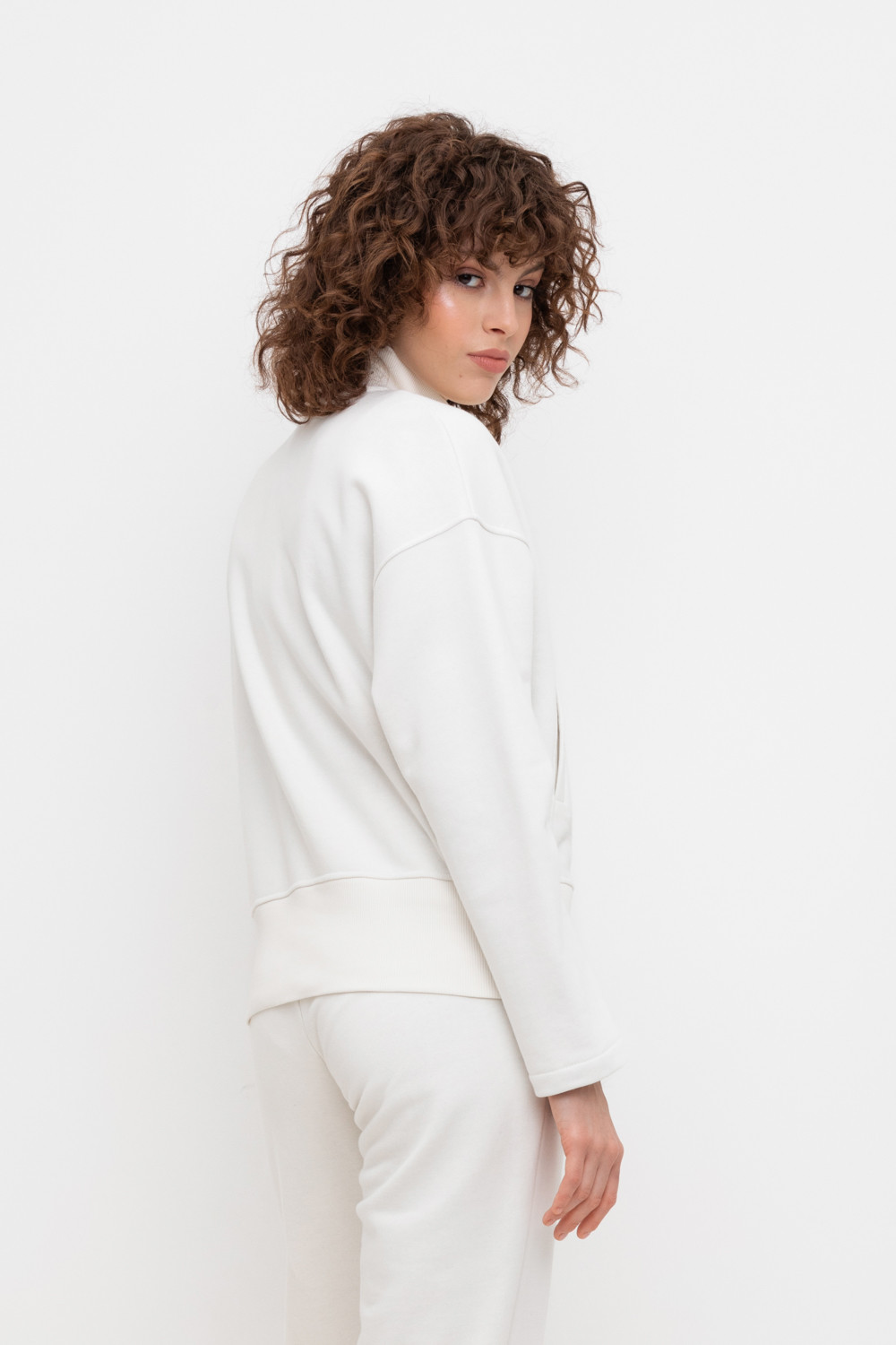 Жакеты, куртки женские для мам, артикул: ЕВТ 3206, цвет: сливки2, фото 4