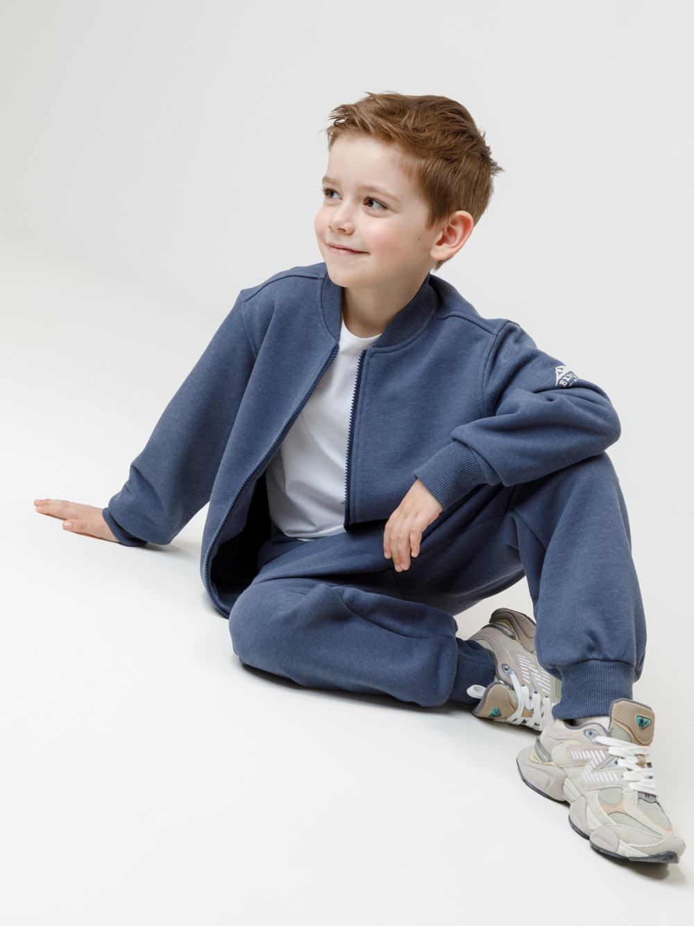 Жакет для мальчика, артикул: КР 302787, цвет: темно-синий, фото 4