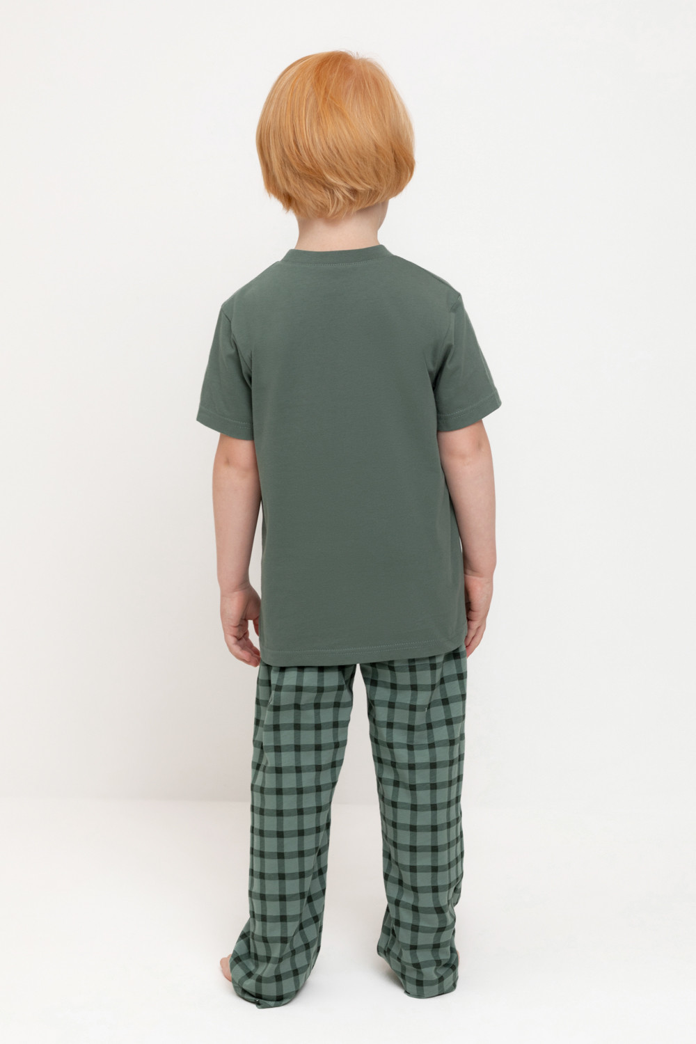 Пижама для мальчика, артикул: К 1599, цвет: зеленый, фото 4