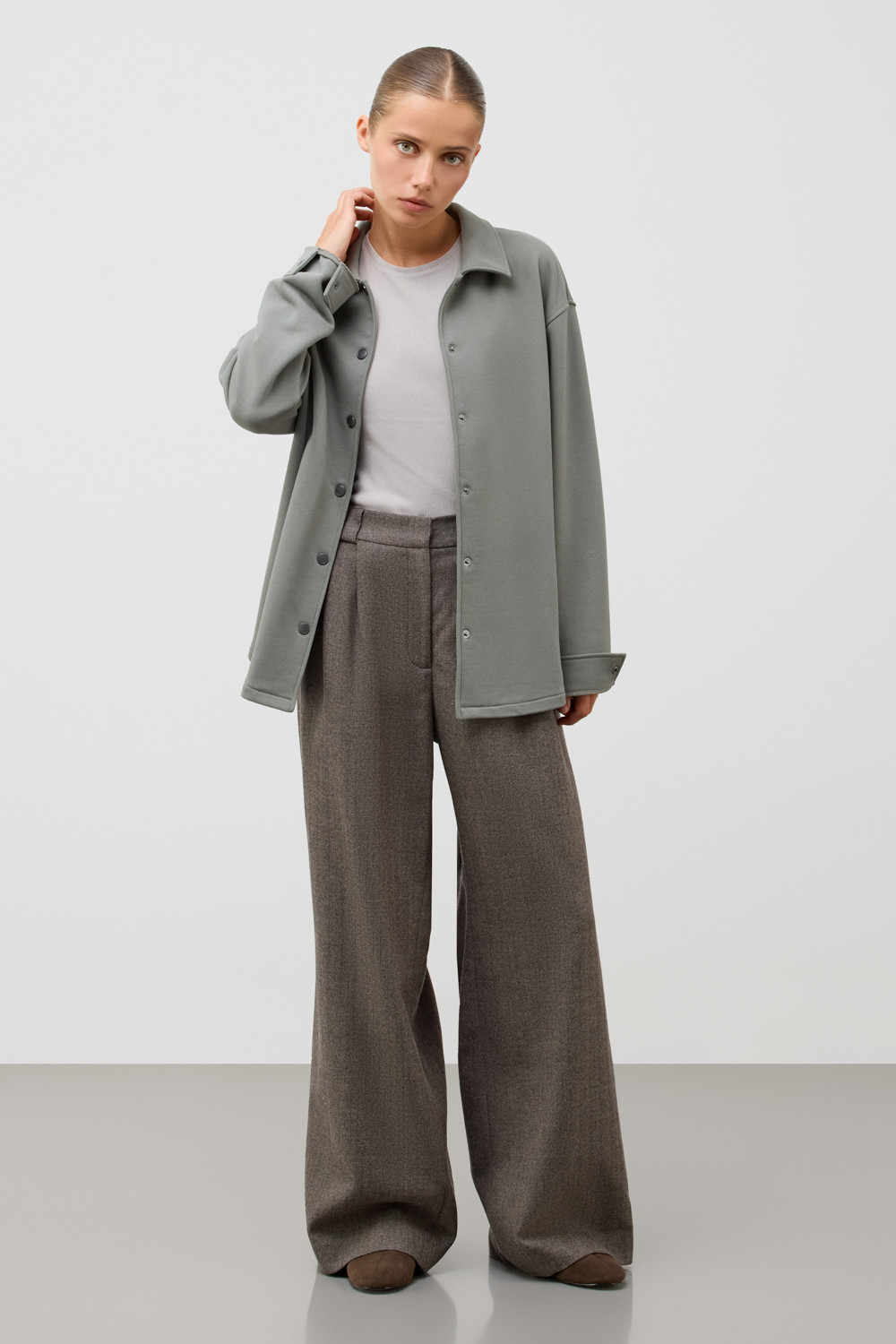 Жакеты, куртки женские для мам, артикул: ЕВТ 3337, цвет: зеленый, фото 4