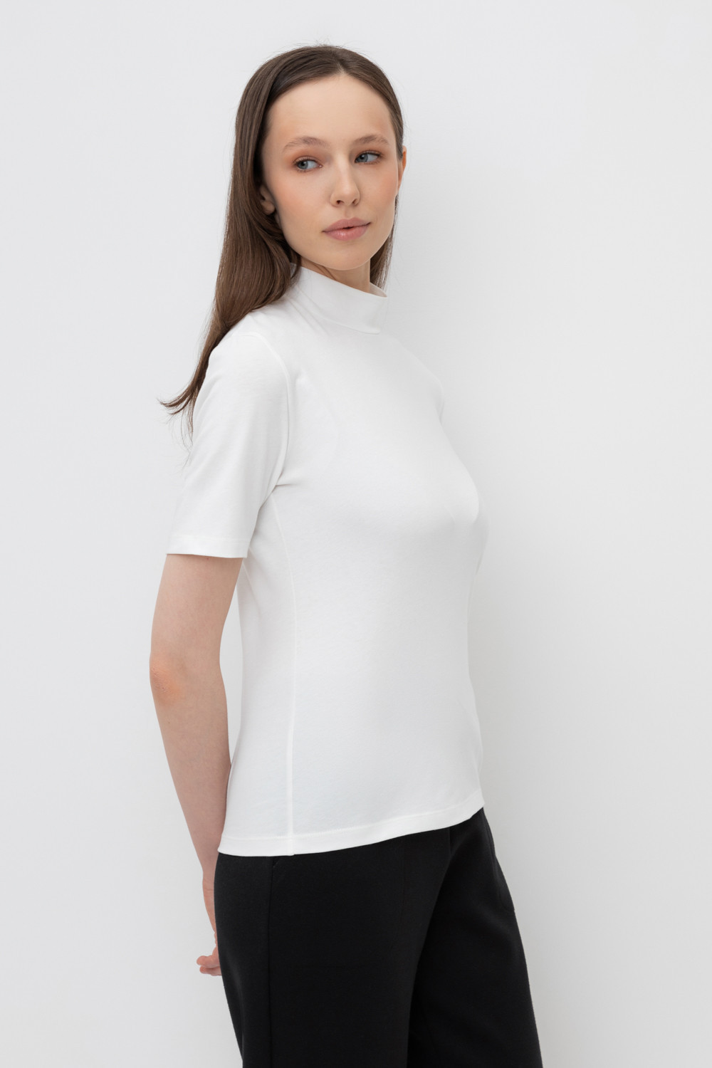 Водолазки женские для мам, артикул: ЕВТ 3262, цвет: бежевый, фото 4