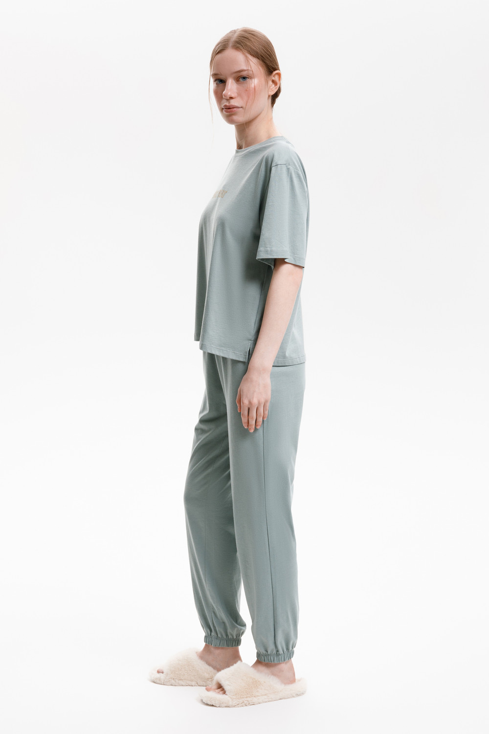 Комплекты для дома для мам, артикул: Е 20151, цвет: зеленый, фото 4