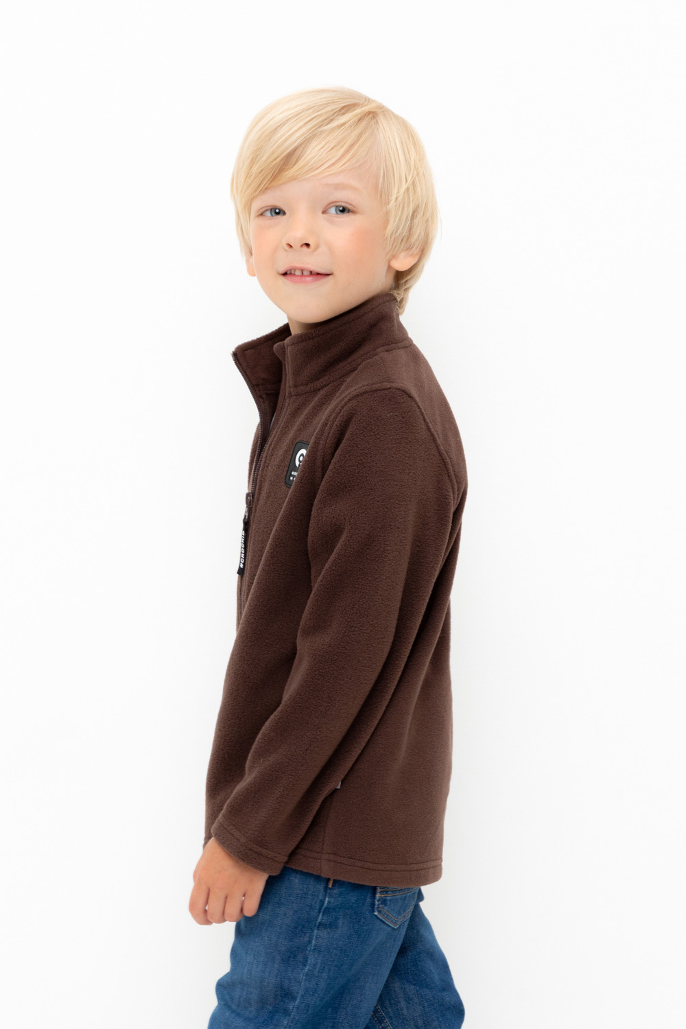 Куртка для мальчика, артикул: ФЛ 34025, цвет: коричневый, фото 4