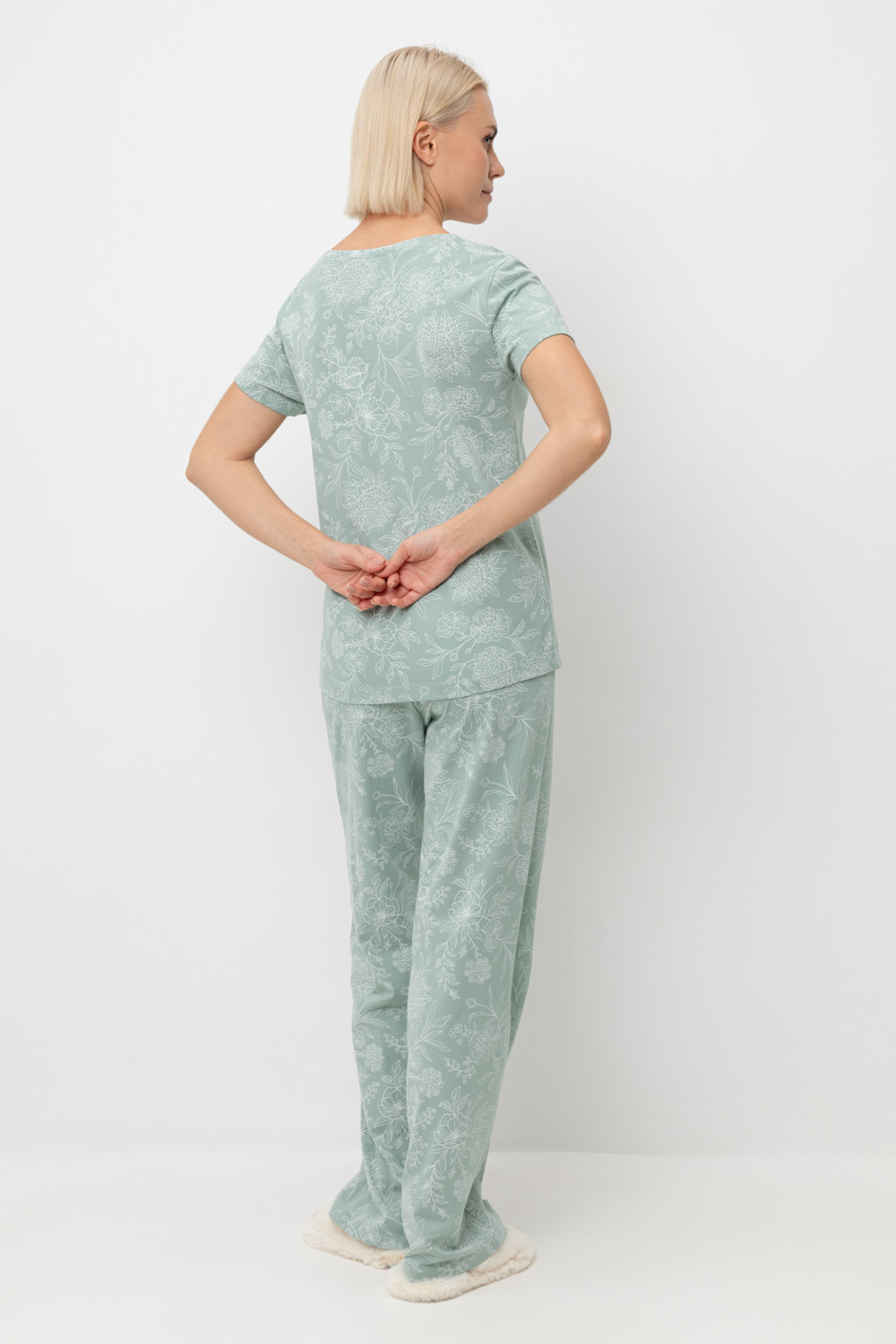 Комплекты для дома для мам, артикул: Е 20058/24, цвет: голубой, фото 4