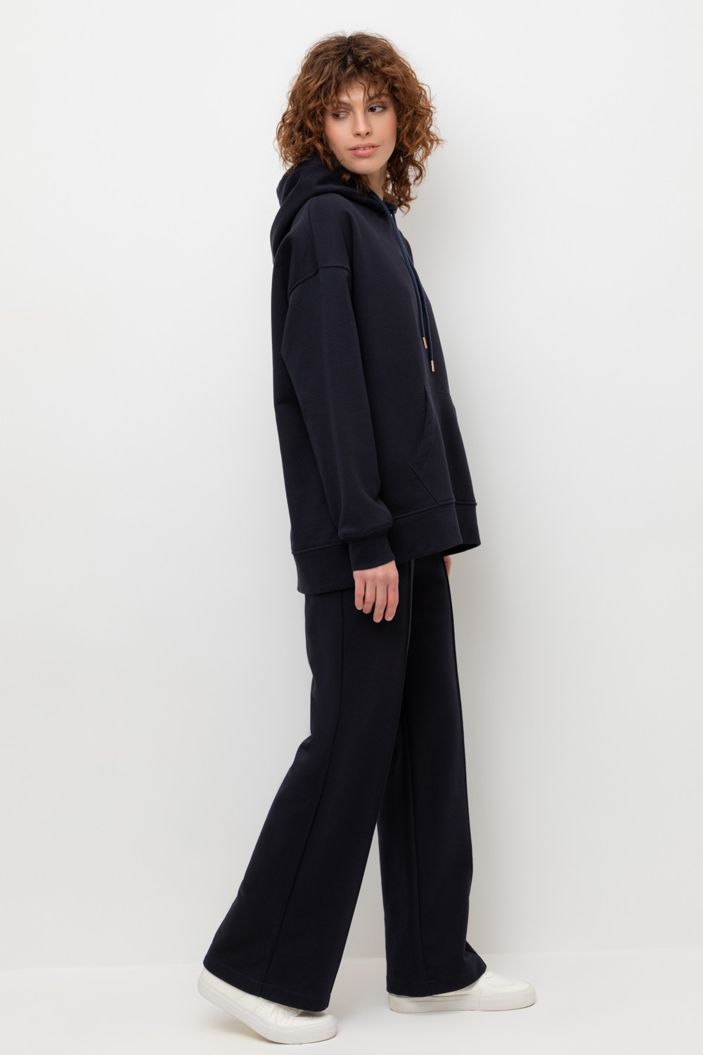 Брюки женские для мам, артикул: ЕВТ 4052/24, цвет: синий, фото 4