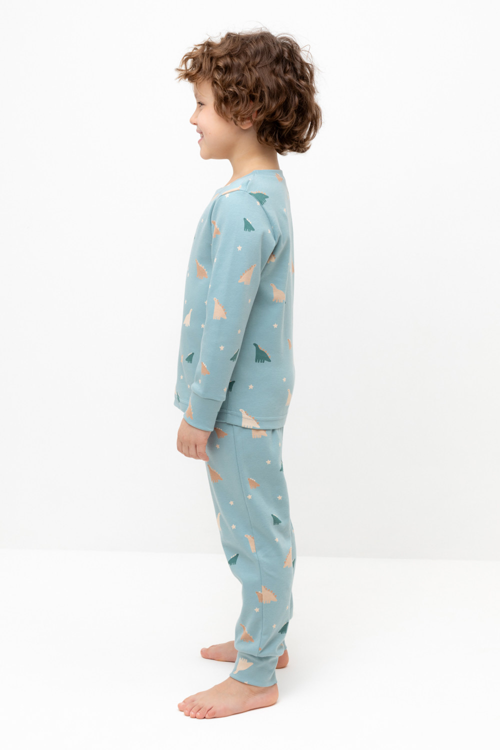 Пижама для мальчика, артикул: К 1552, цвет: голубой, фото 4