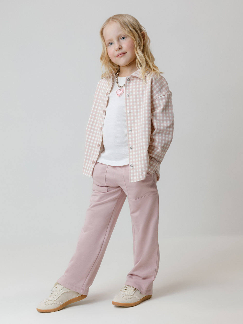 Рубашка для девочки, артикул: КР 302567, цвет: розовый, фото 4