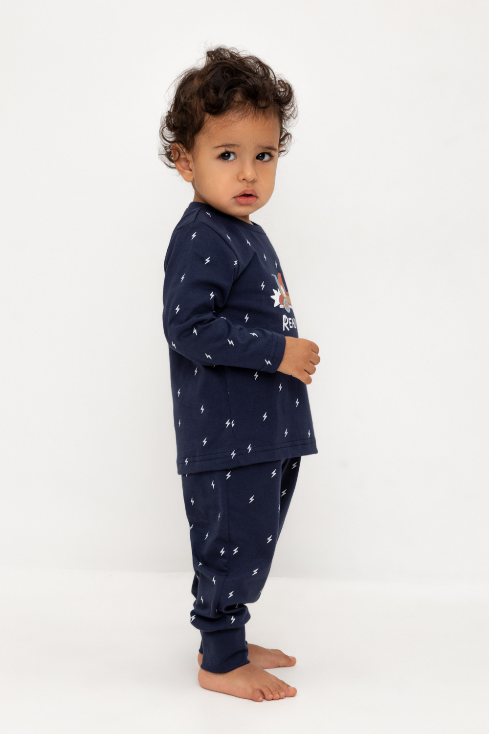 Пижама для мальчика, артикул: К 1637, цвет: синий, фото 4