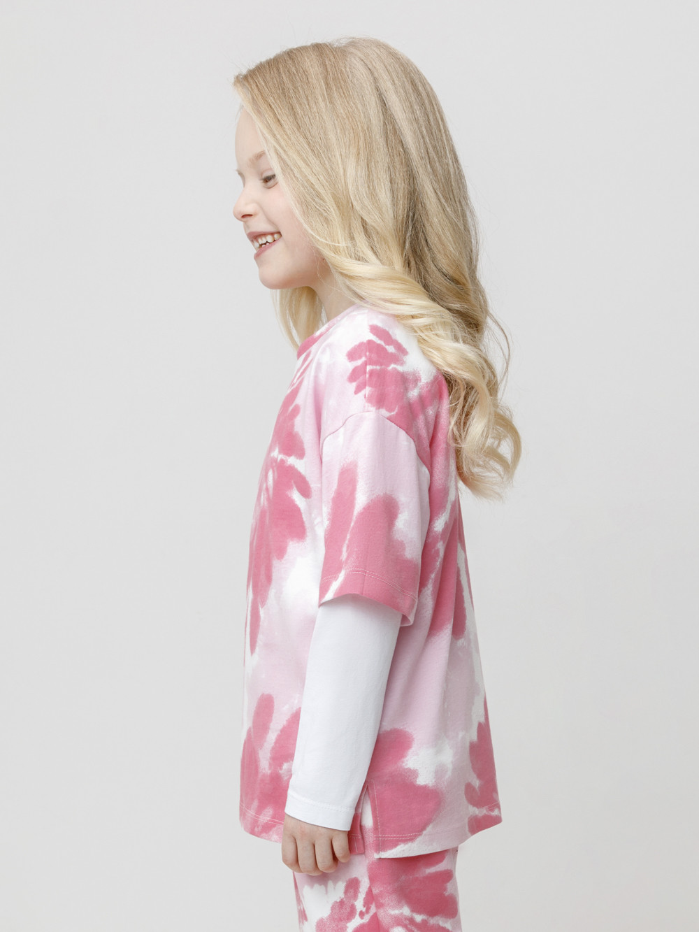 Футболка для девочки, артикул: КР 302937, цвет: сахар, фото 4