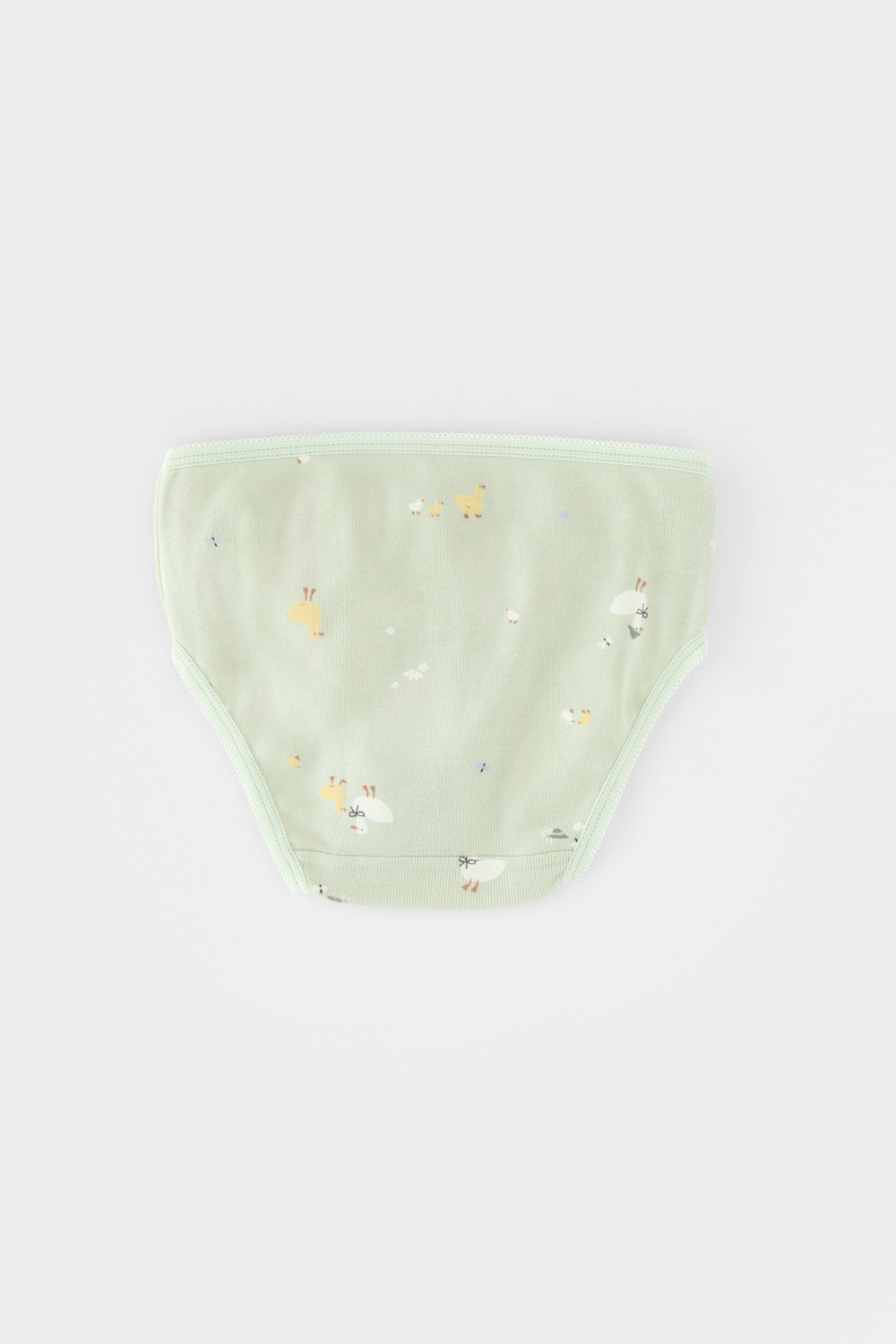 Трусы для девочки, артикул: К 1909-3уп, цвет: голубой, фото 4