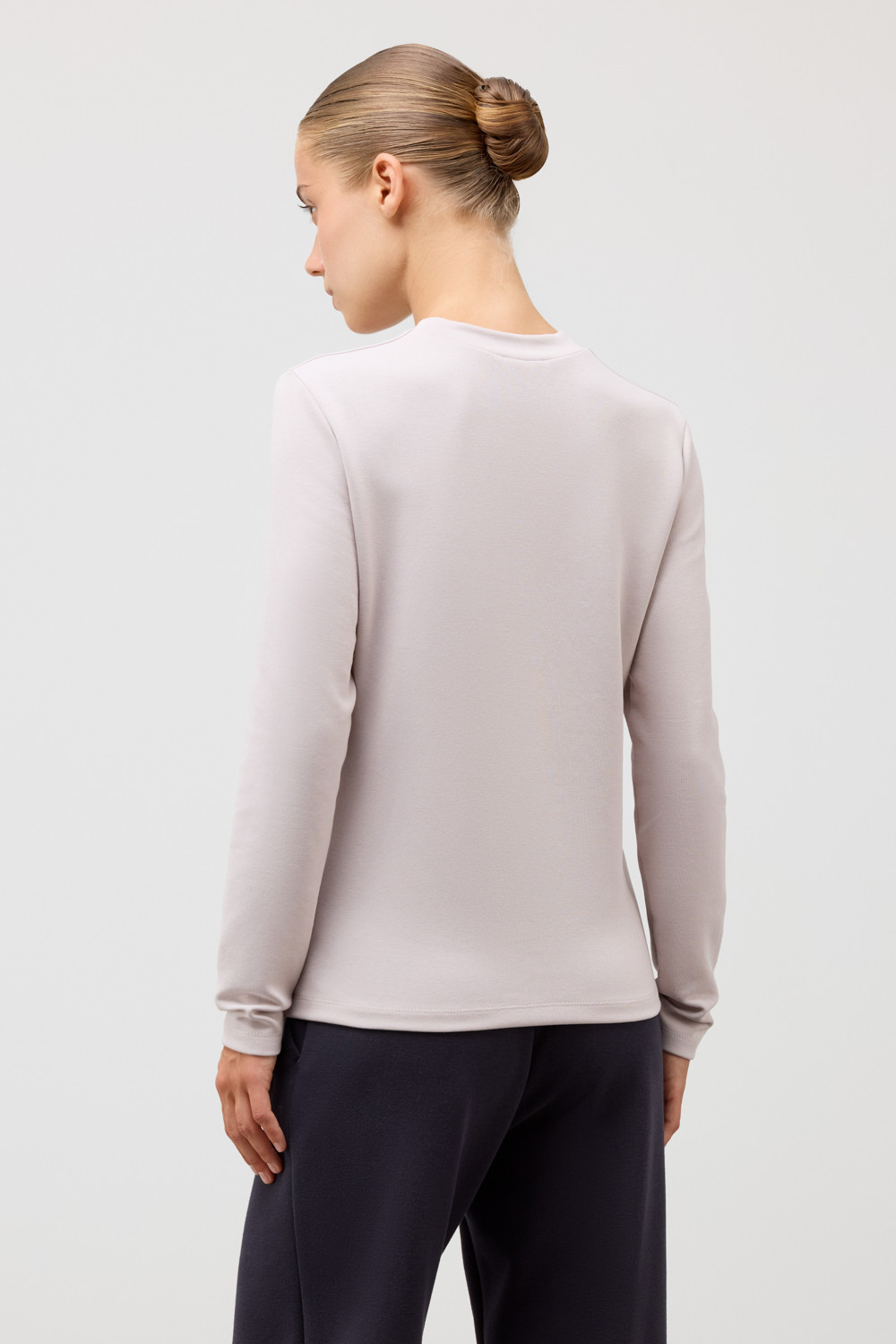 Джемперы женские для мам, артикул: ЕВТ 3345, цвет: светло-серый5, фото 4