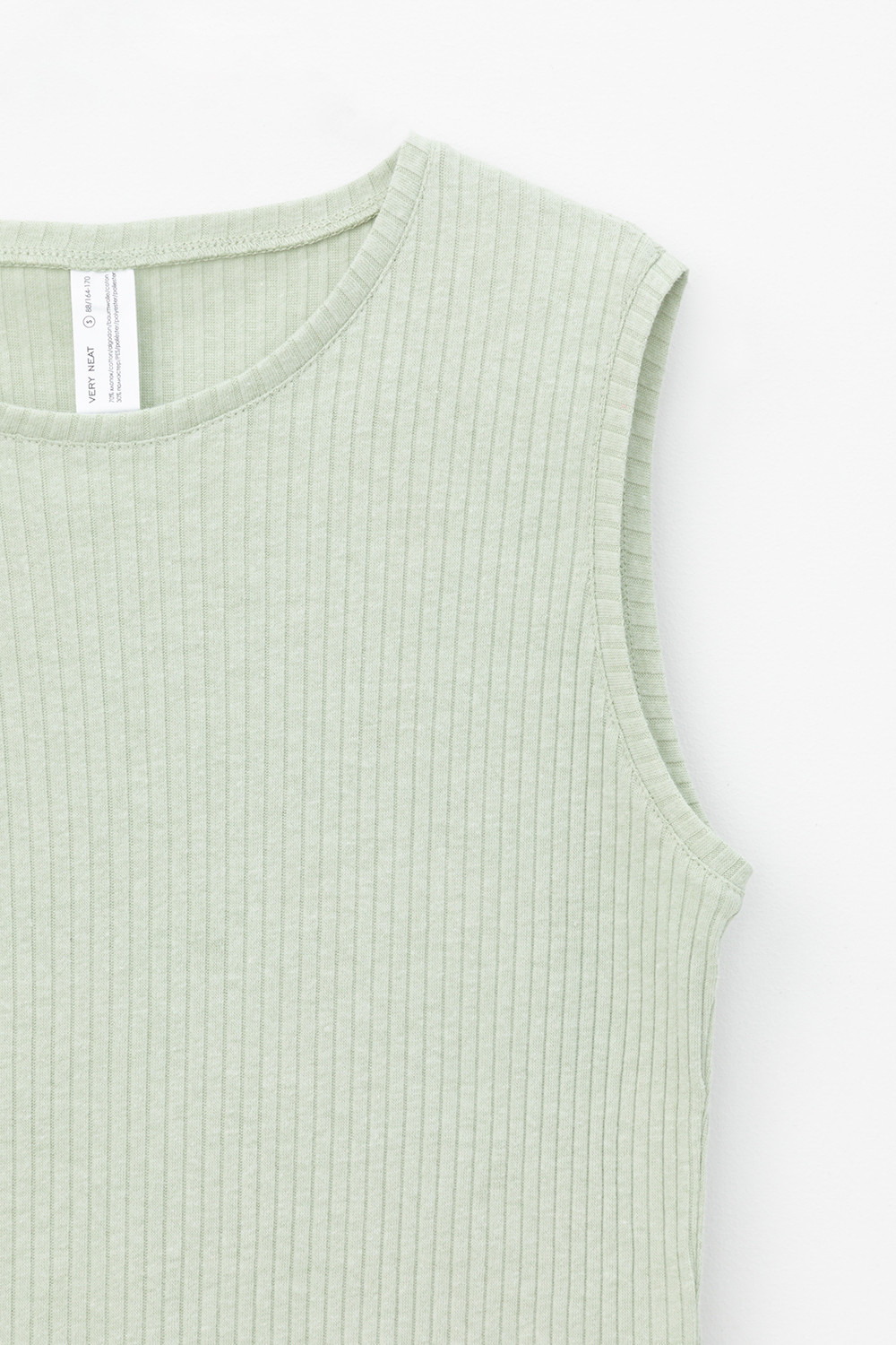 Майки для дома для мам, артикул: Е 30076, цвет: зеленый, фото 4