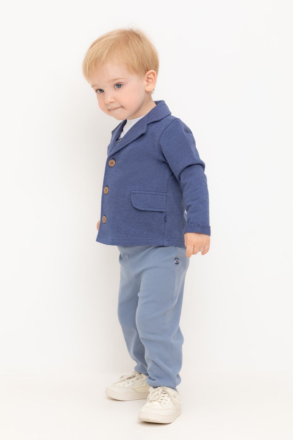 Брюки для мальчика, артикул: КР 400748, цвет: голубой, фото 4