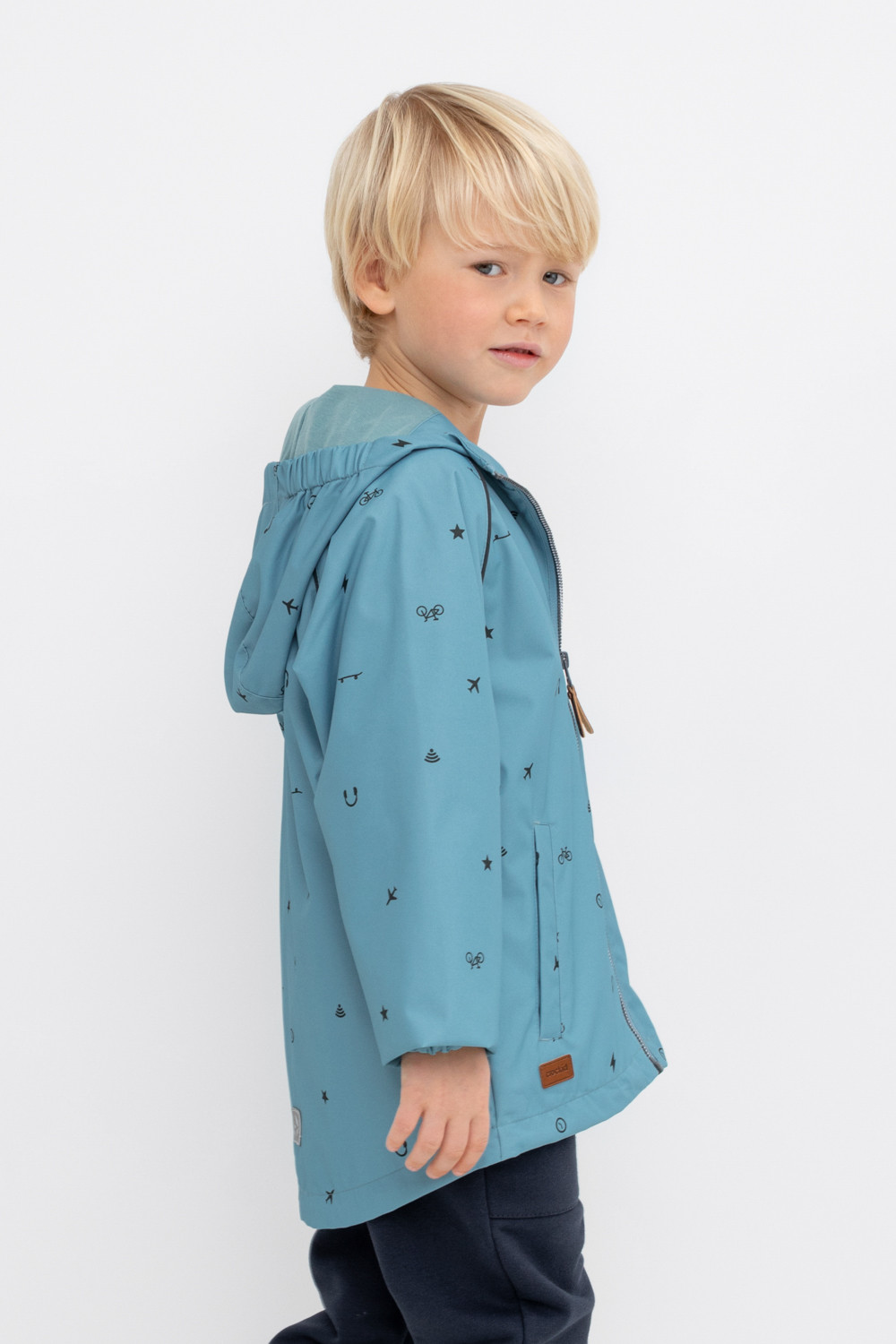 Куртки для мальчика, артикул: ВК 30085/н/5 ГР, цвет: синий, фото 4