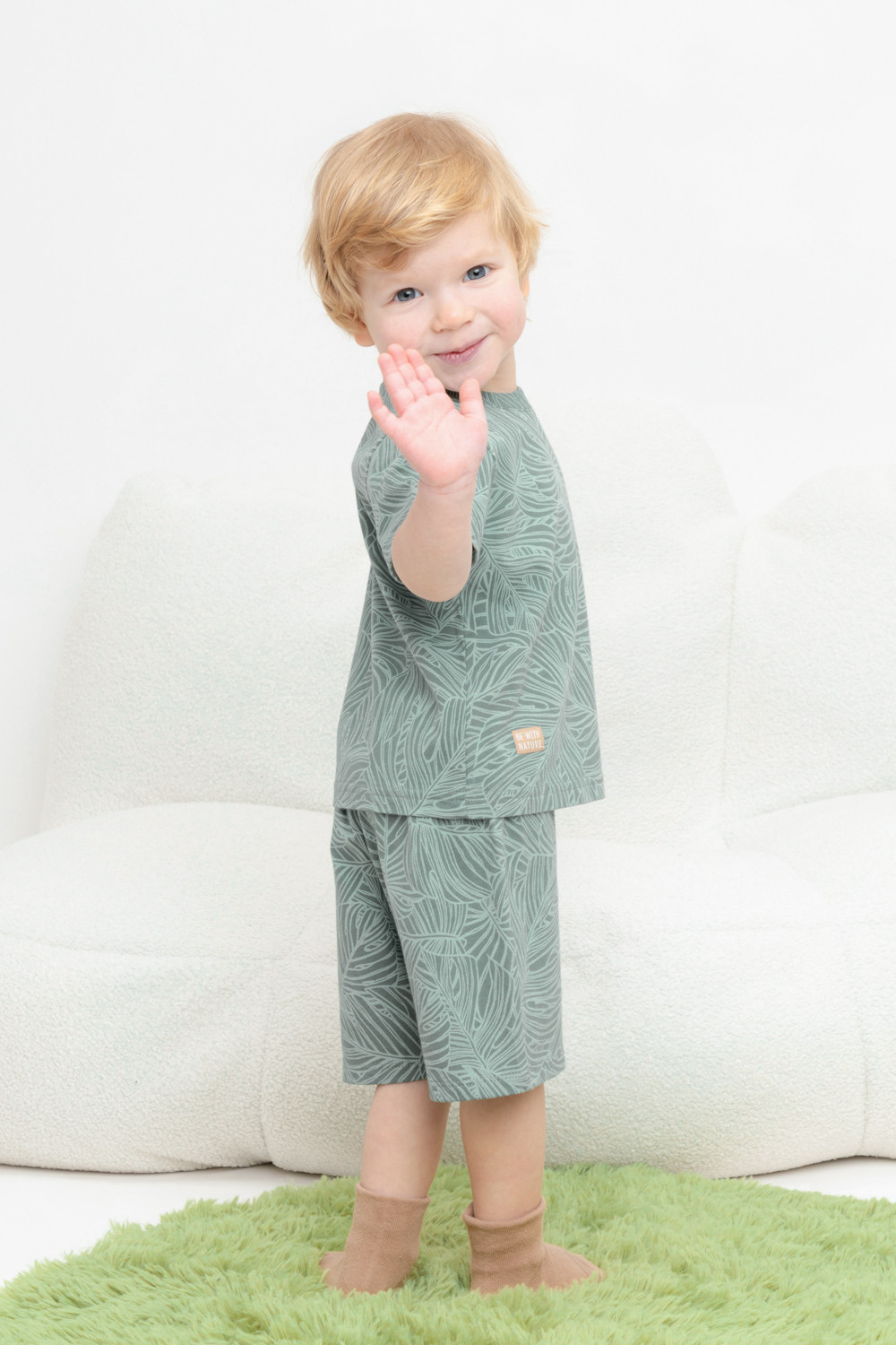 Шорты для мальчика, артикул: КР 400666, цвет: зеленый, фото 4