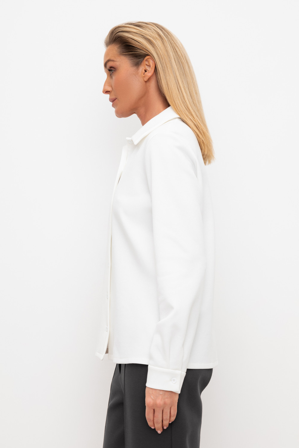 Блузы, рубашки женские для мам, артикул: ЕВТ 3246, цвет: бежевый, фото 4