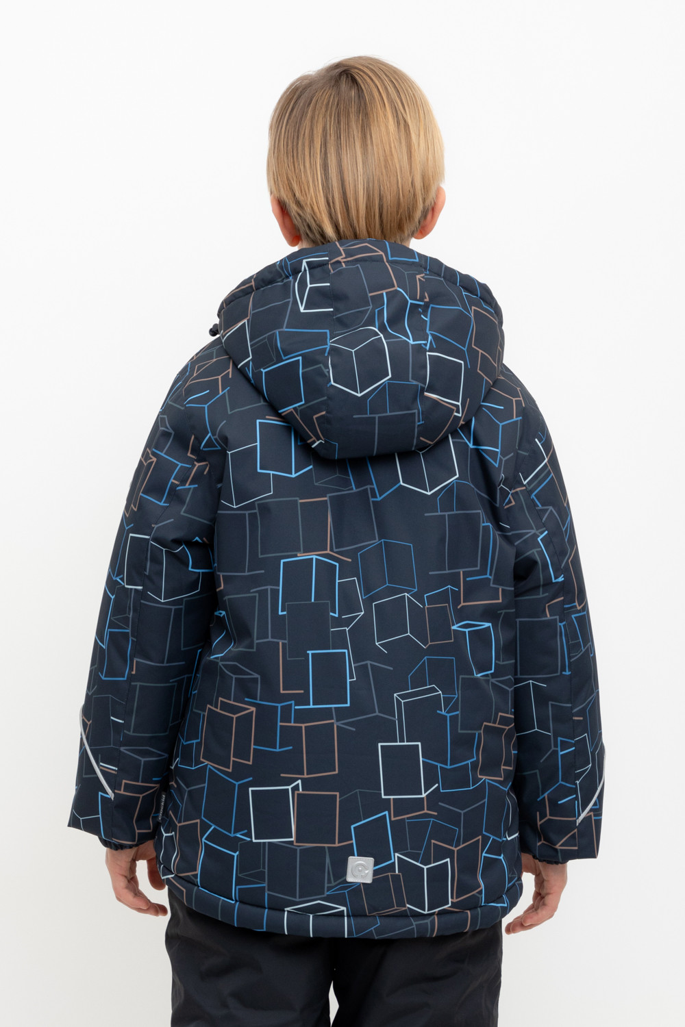 Куртки для мальчика, артикул: ВК 36089/н/3 ГР ( 92-122), цвет: темно-синий, фото 4