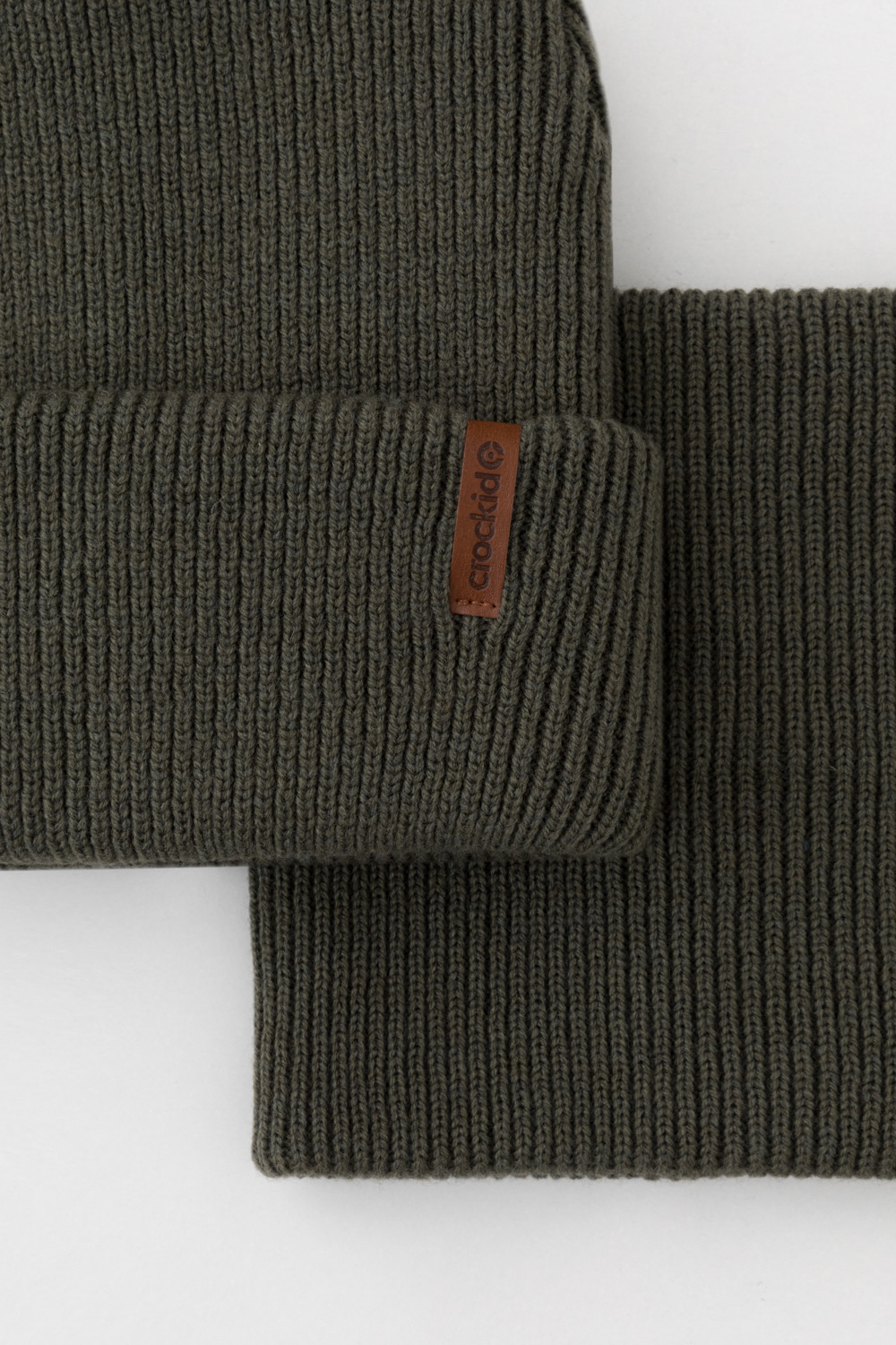 Комплект вязаный для мальчика, артикул: КВ 22016/ш, цвет: зеленый, фото 4