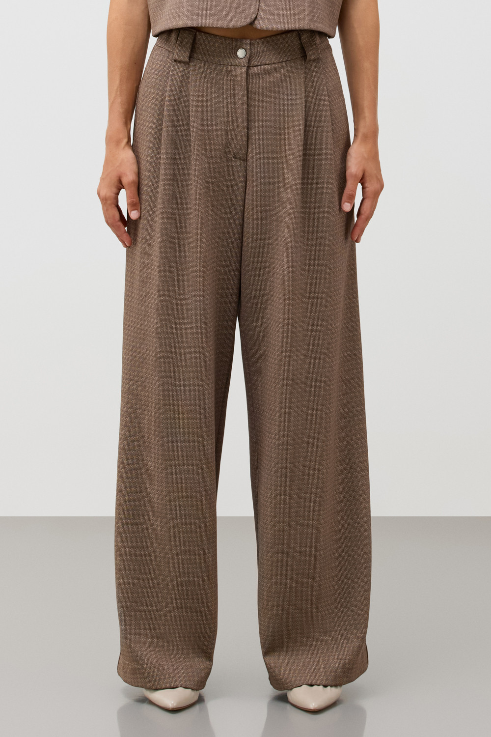 Брюки женские для мам, артикул: ЕВТ 4167, цвет: черный3, фото 4