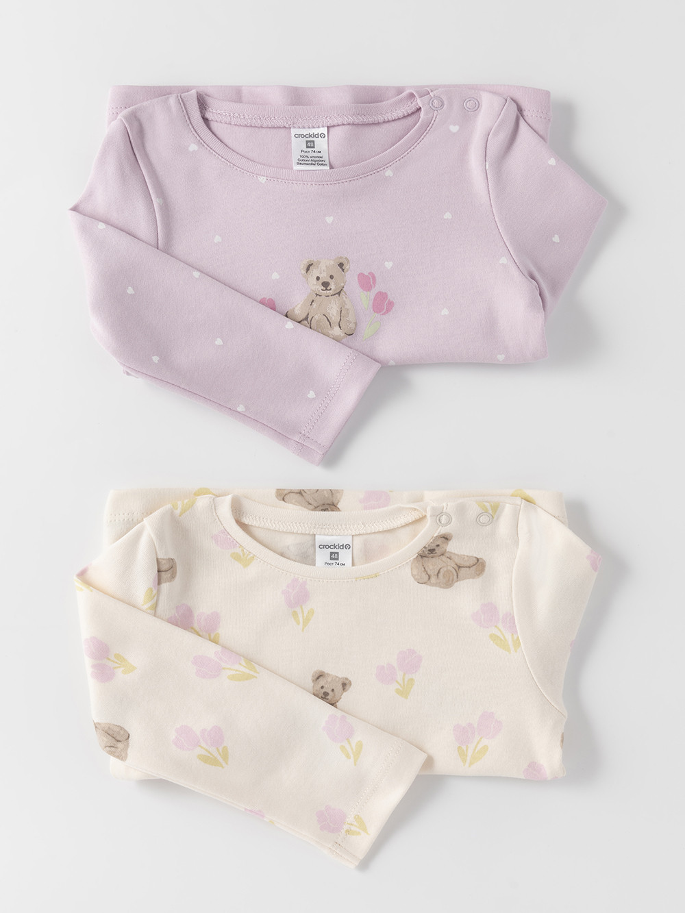 Джемпер для новорожденных, артикул: К 301944-2уп, цвет: светло-розовый, фото 4