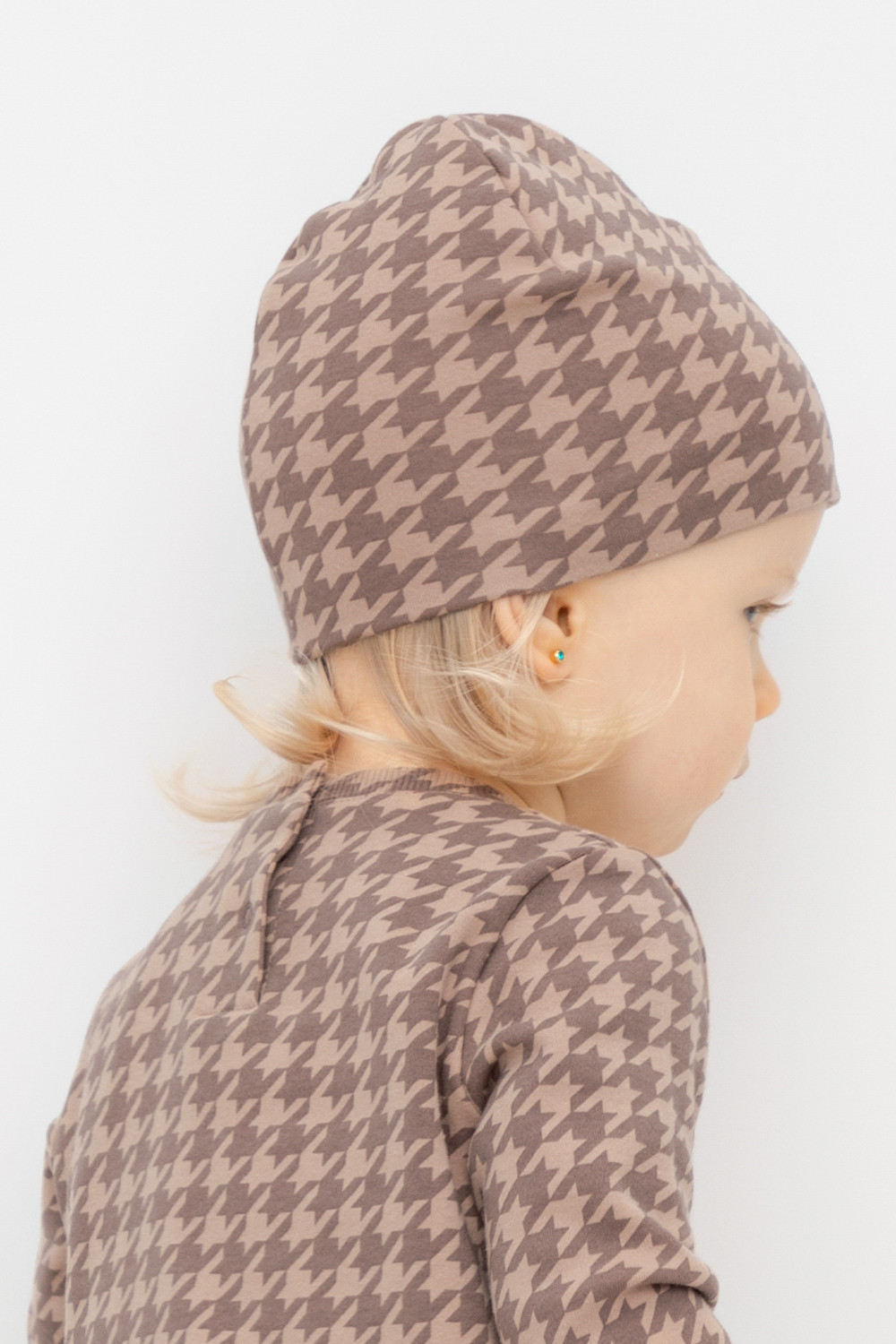 Шапка для девочки, артикул: КР 8170, цвет: бежевый, фото 4