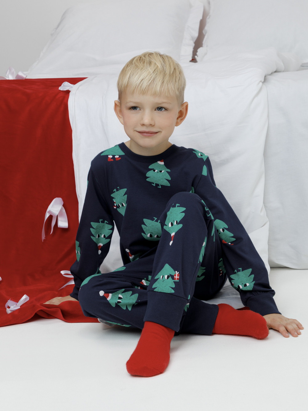 Пижамы, артикул: К 1663, цвет: синий, фото 4