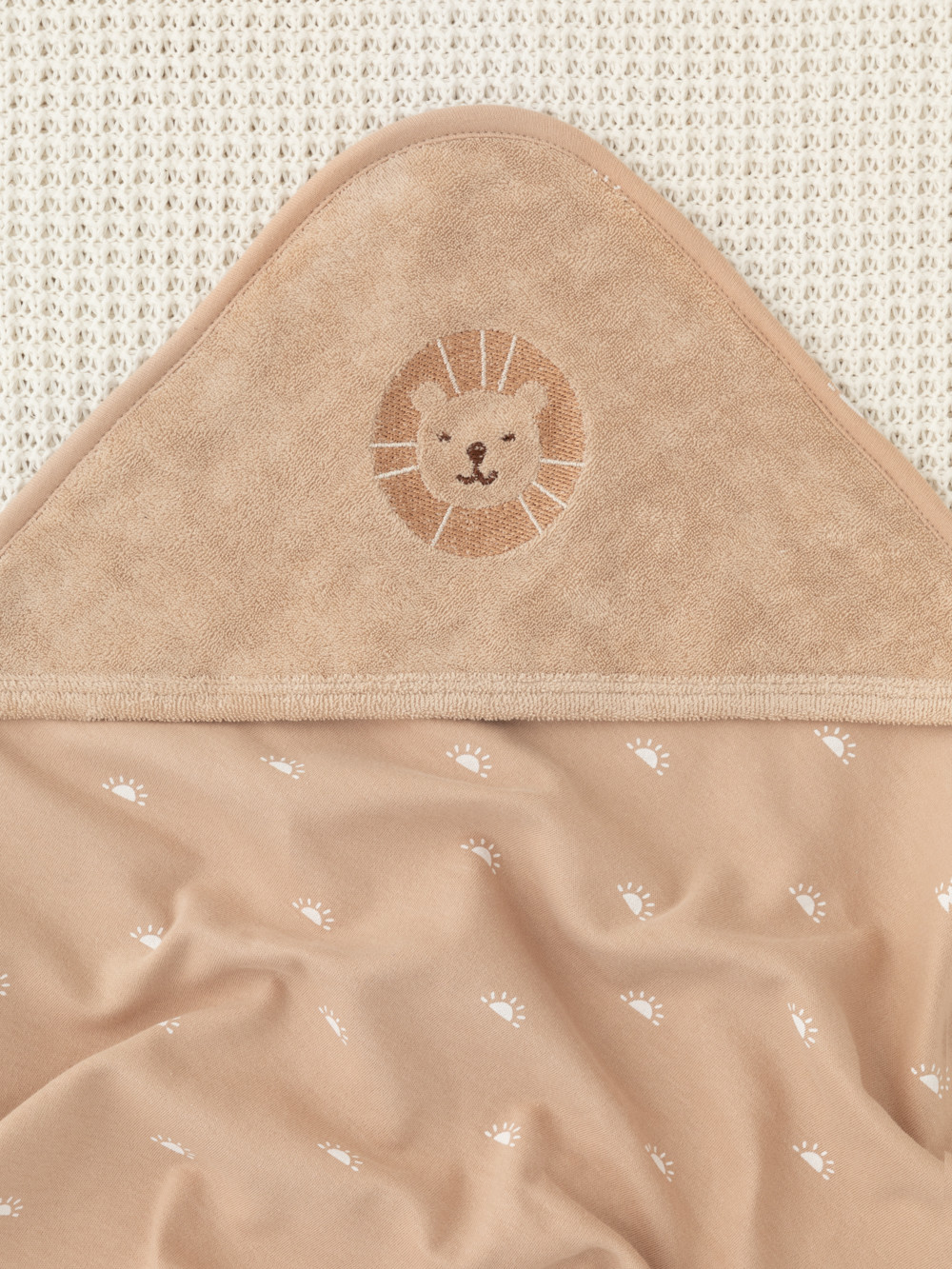 Простынка для новорожденных, артикул: К 8500, цвет: бежевый, фото 4