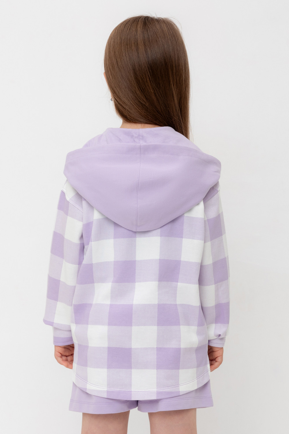 Рубашка для девочки, артикул: КР 302698, цвет: фиолетовый, фото 4