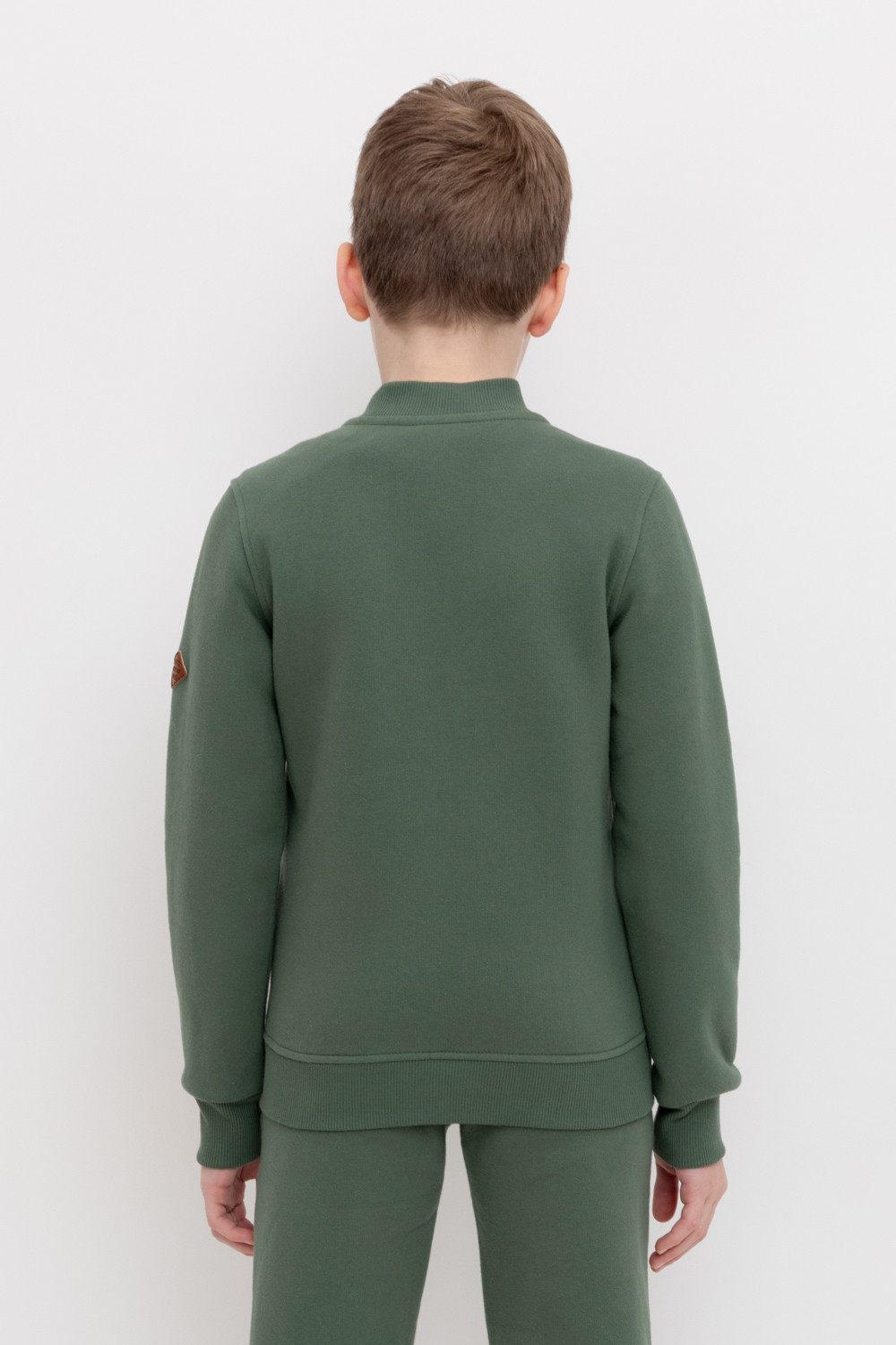 Жакет для мальчика, артикул: КР 302545, цвет: зеленый, фото 4