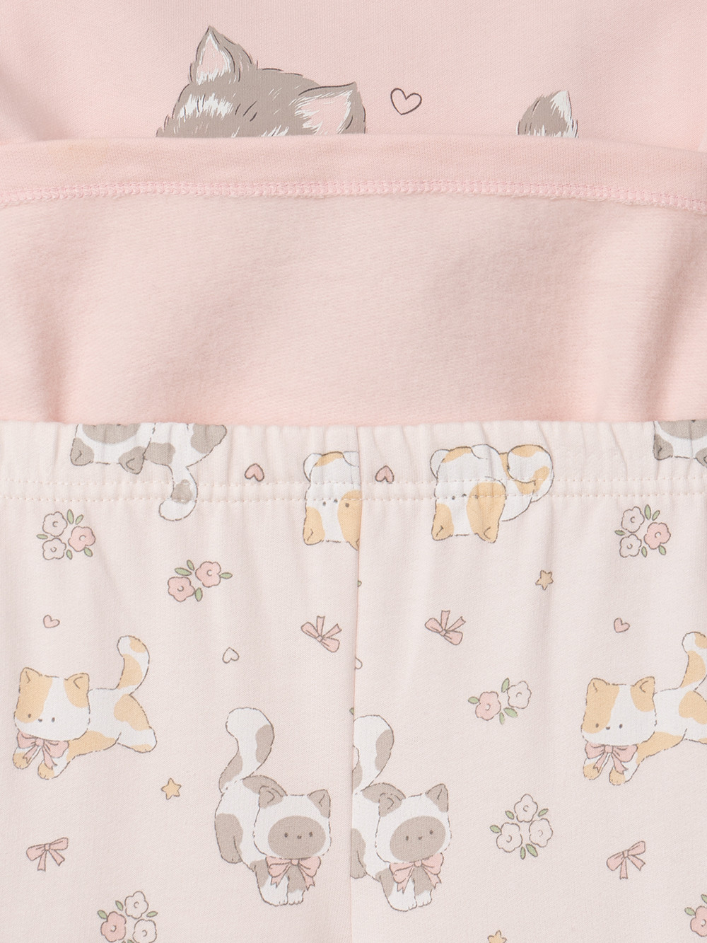 Пижама для девочки, артикул: К 1567, цвет: светло-розовый, фото 4