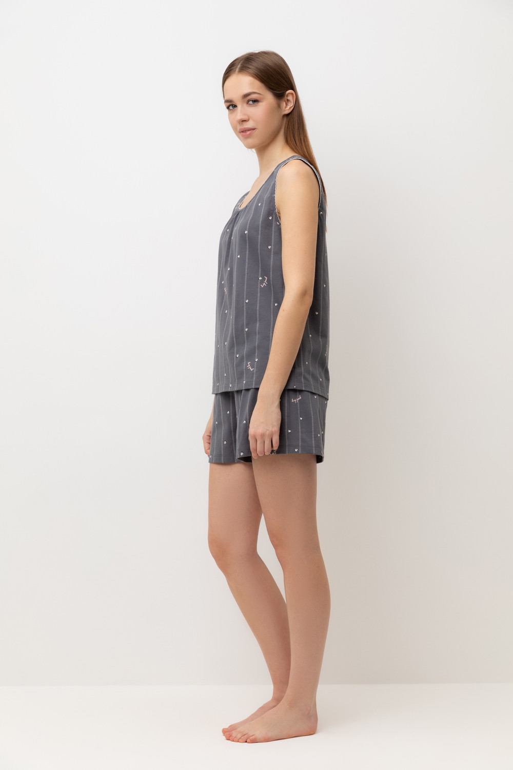 Комплекты для дома для мам, артикул: Е 20180, цвет: серый, фото 4