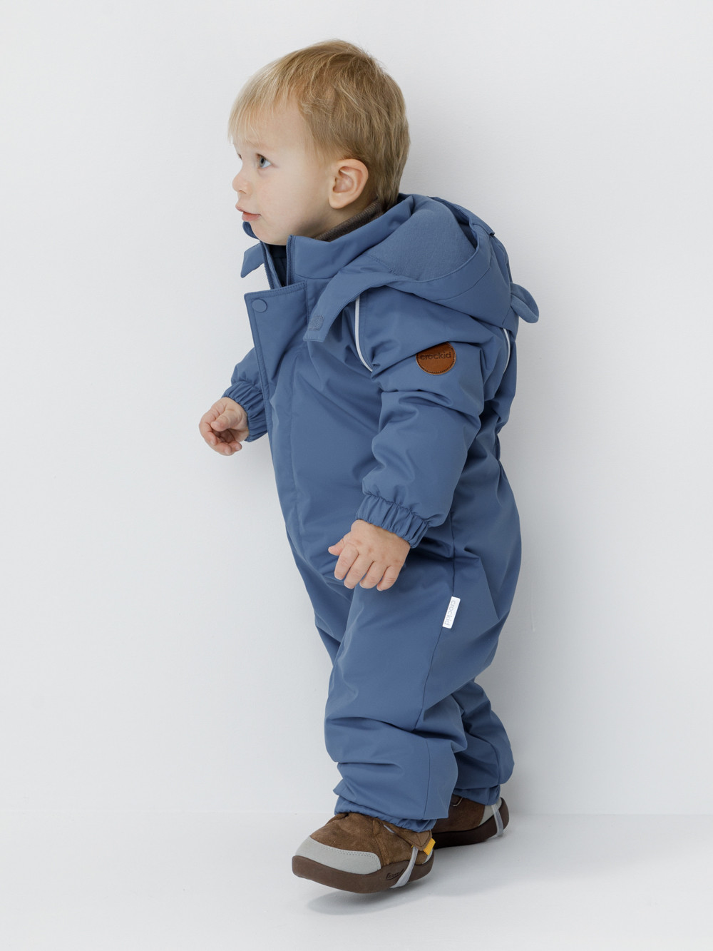 Комбинезоны утепленные для мальчика, артикул: ВК 60108/7 Ал, цвет: синий, фото 4