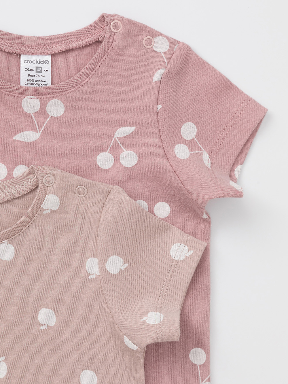 Боди для новорожденных, артикул: К 6073-2уп, цвет: розовый, фото 4