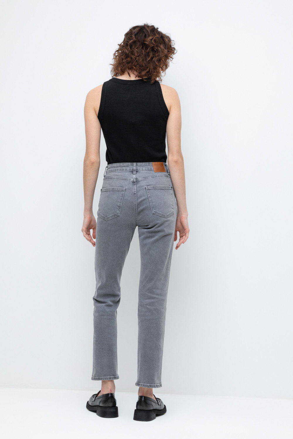 Брюки женские для мам, артикул: ЕТ 40004/2 ВСТ, цвет: серый, фото 4