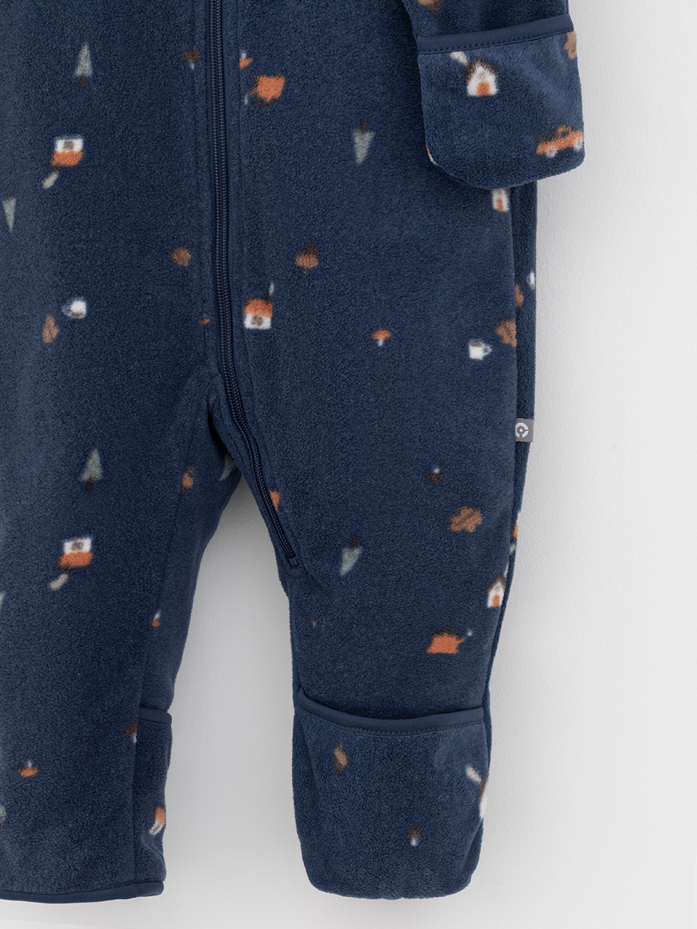 Комбинезон для мальчика, артикул: ФЛ 60009/н/4 ГР, цвет: темно-синий, фото 4