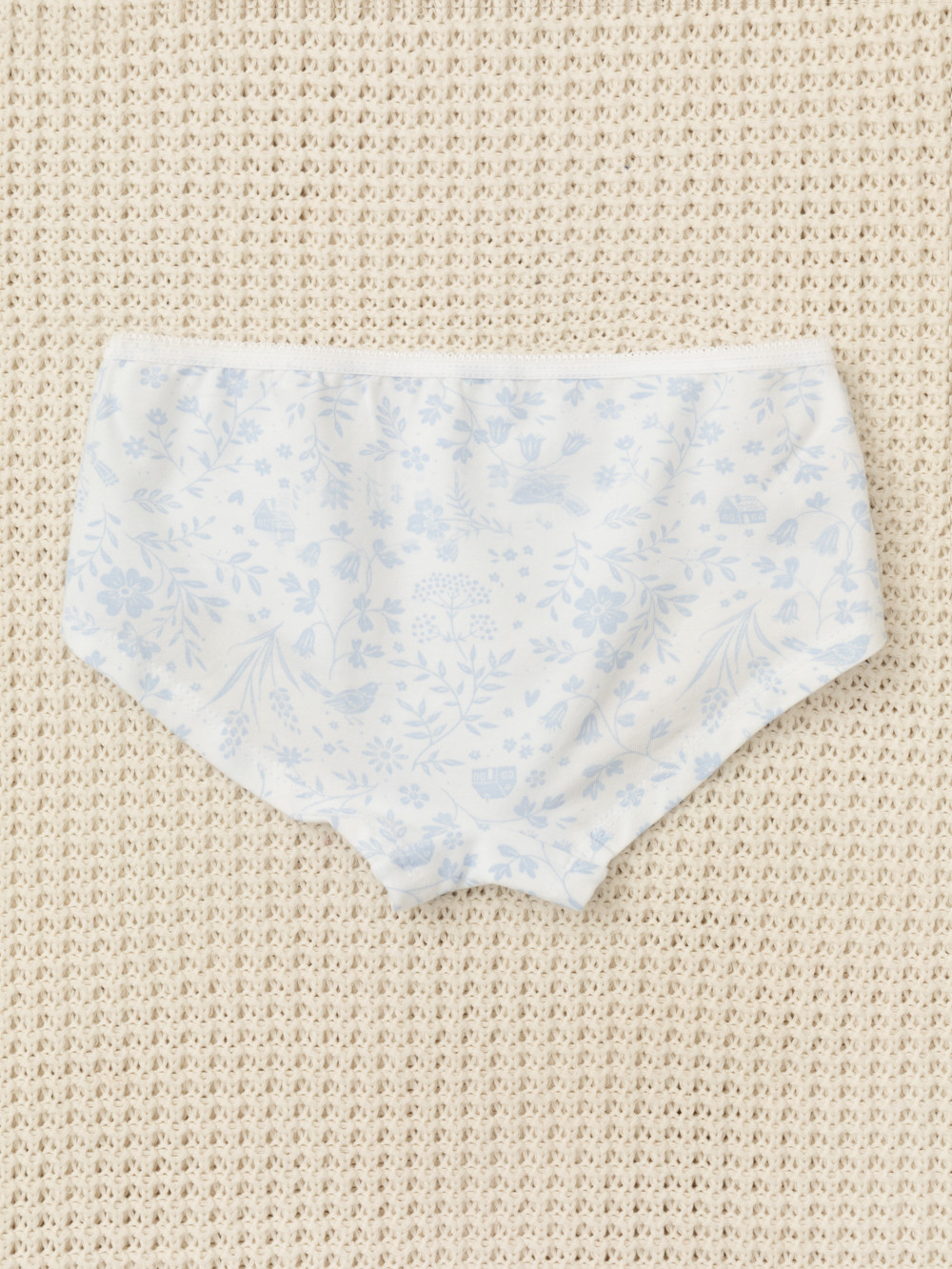 Трусы для девочки, артикул: К 1964-3уп, цвет: голубой, фото 4