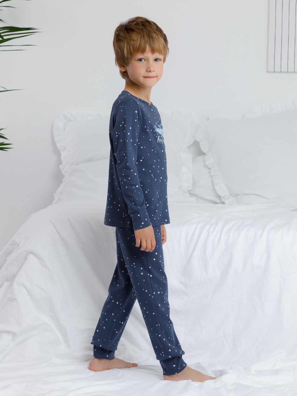 Пижама для мальчика, артикул: К 1621, цвет: синий, фото 4