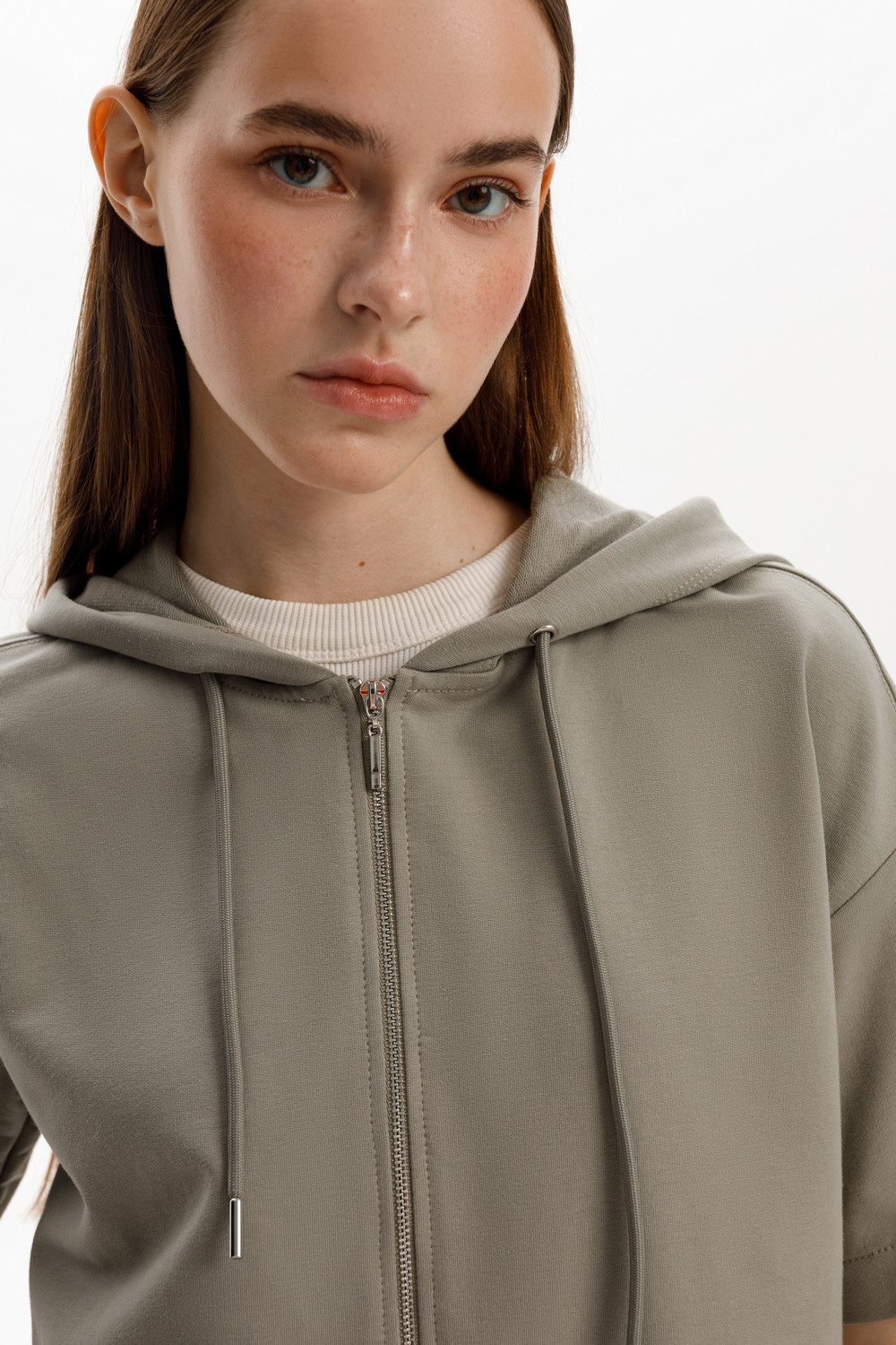 Жакеты, куртки женские для мам, артикул: ЕВТ 3287, цвет: зеленый, фото 4