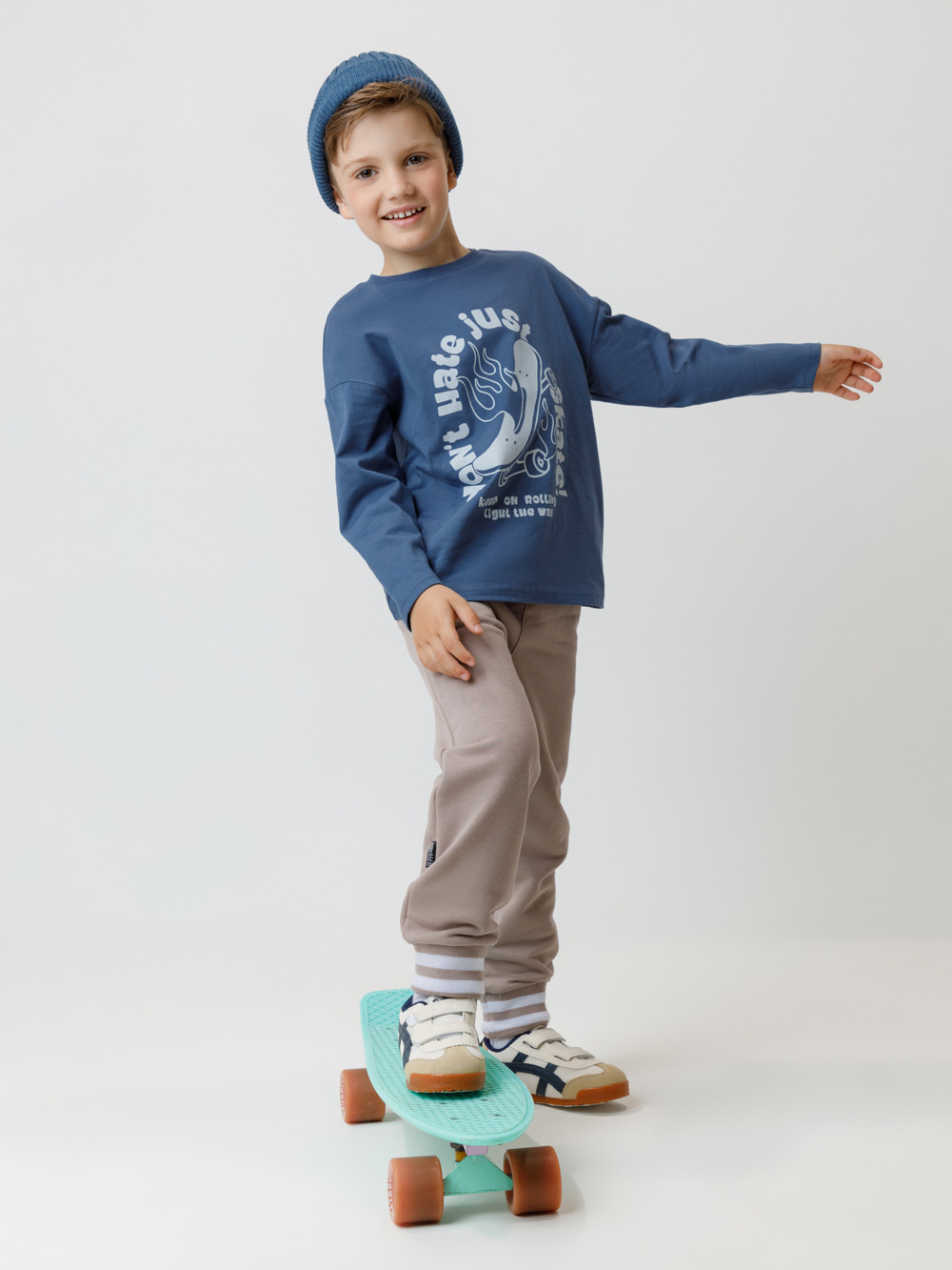 Брюки для мальчика, артикул: КР 400784, цвет: коричневый, фото 4