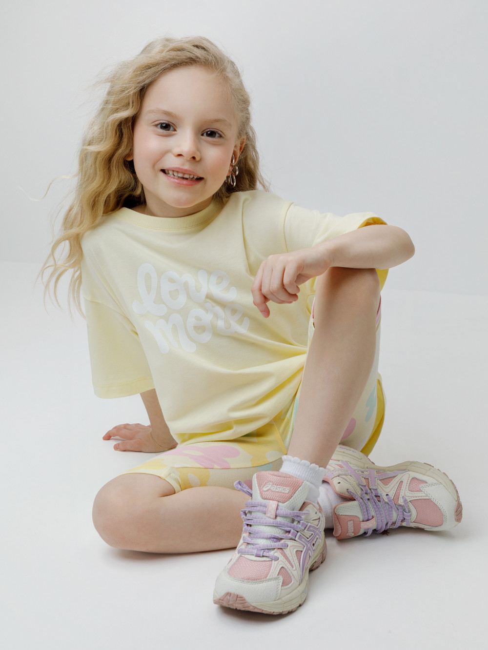 Велосипедки для девочки, артикул: КР 4036, цвет: желтый, фото 4