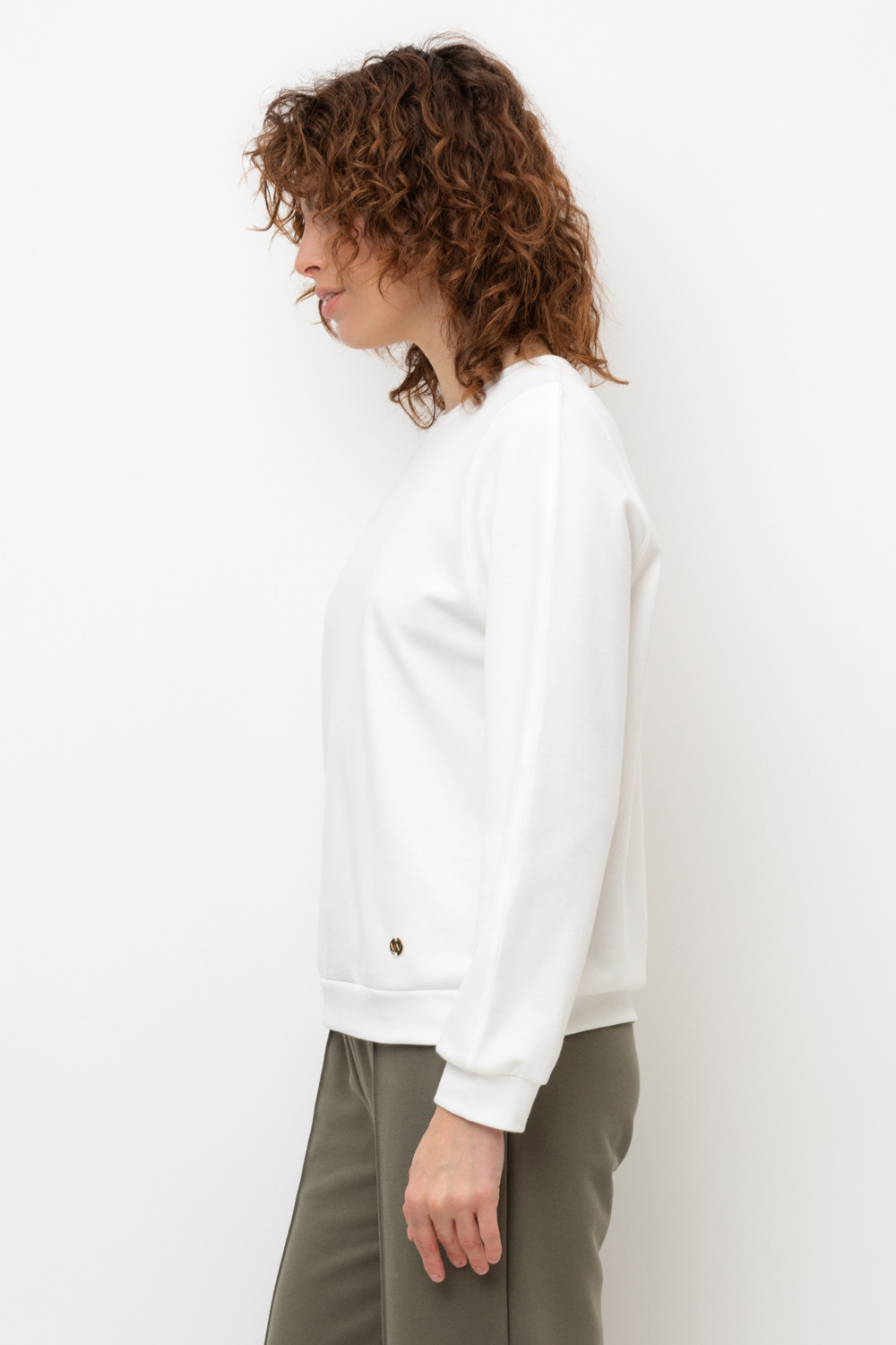 Джемперы женские для мам, артикул: ЕВТ 3244, цвет: бежевый, фото 4