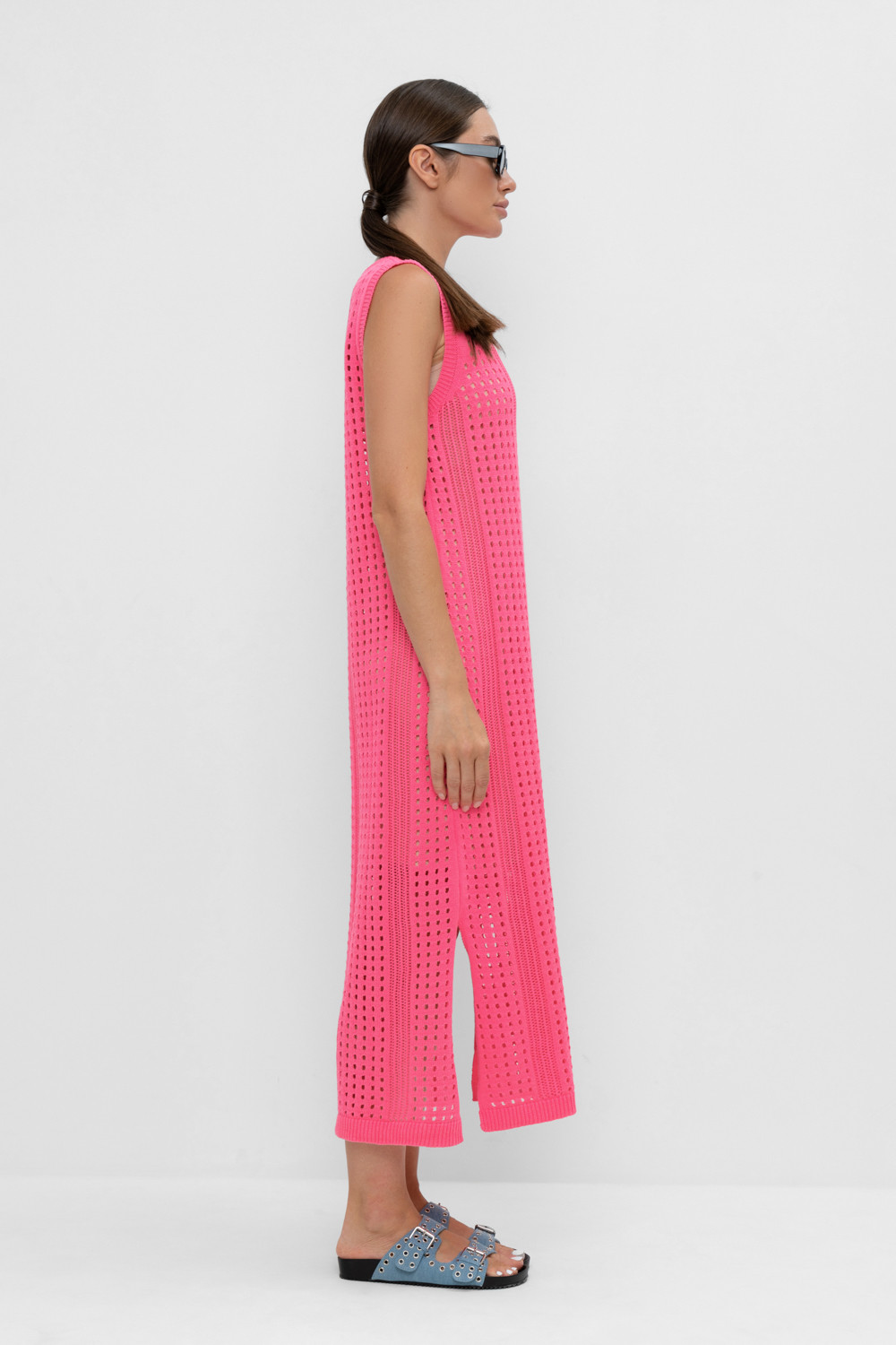 Платья женские для мам, артикул: ЕВ 522, цвет: розовый, фото 4