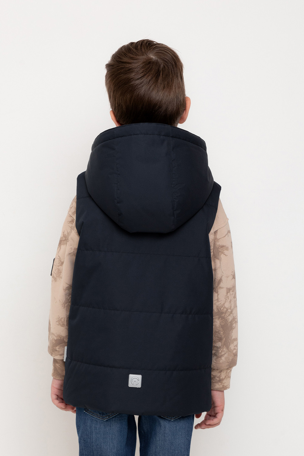 Жилеты для мальчика, артикул: ВК 35011/15 ГР (128-158), цвет: синий, фото 4